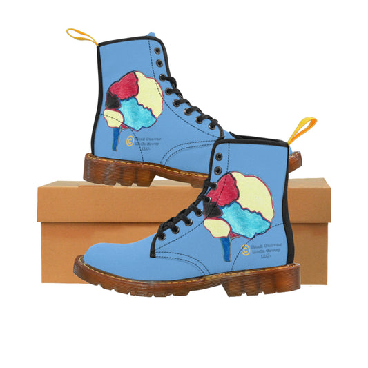 Women's Super Branding Brain Canvas Boots