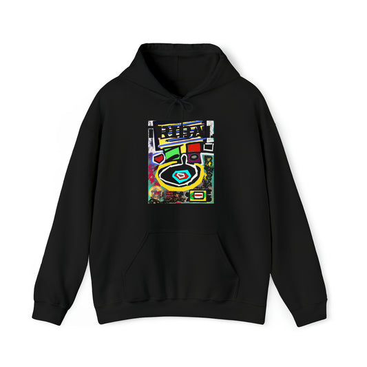 Tribal Lé Face Art Hoodie