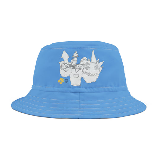 DIY Mt. Paintmore Bucket Hat (Baby Blue)