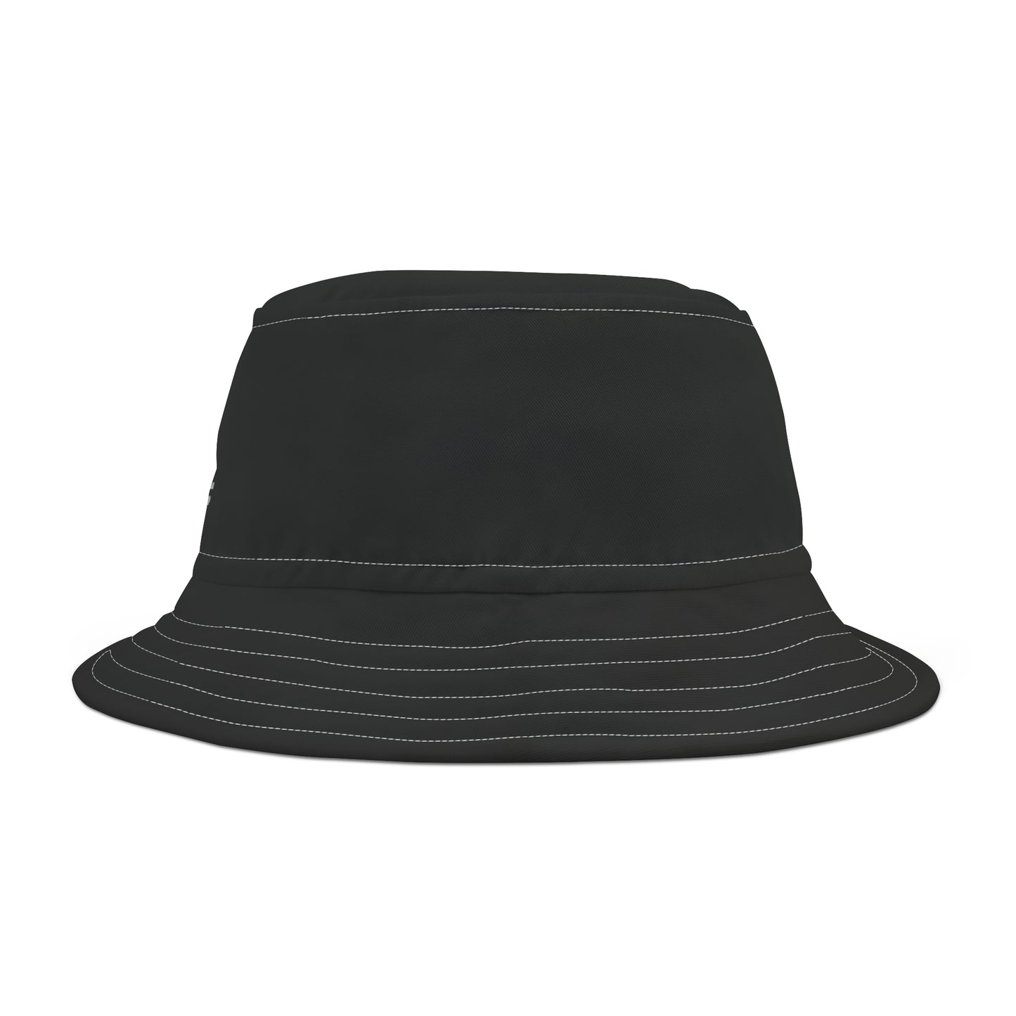 Bucket Hat "Thinking Cap." (Super Branding Brain Black)