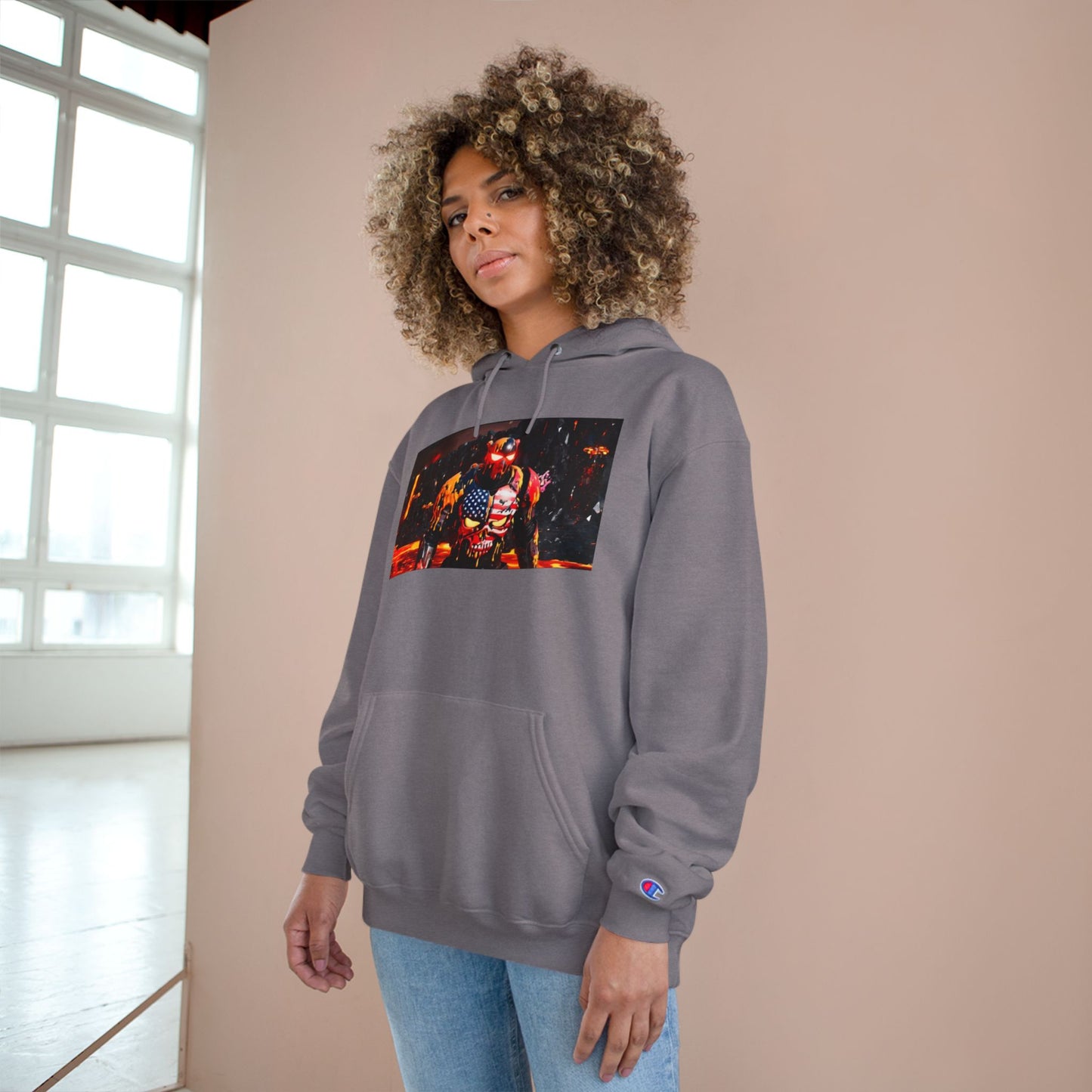 Prime Force One "Magma" Tech Patriot Champion Hoodie