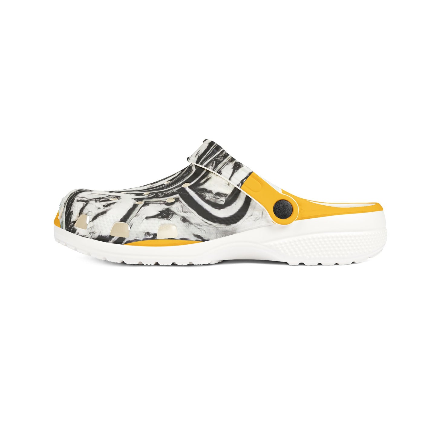 Varsity Yellow Scorpion Clogs