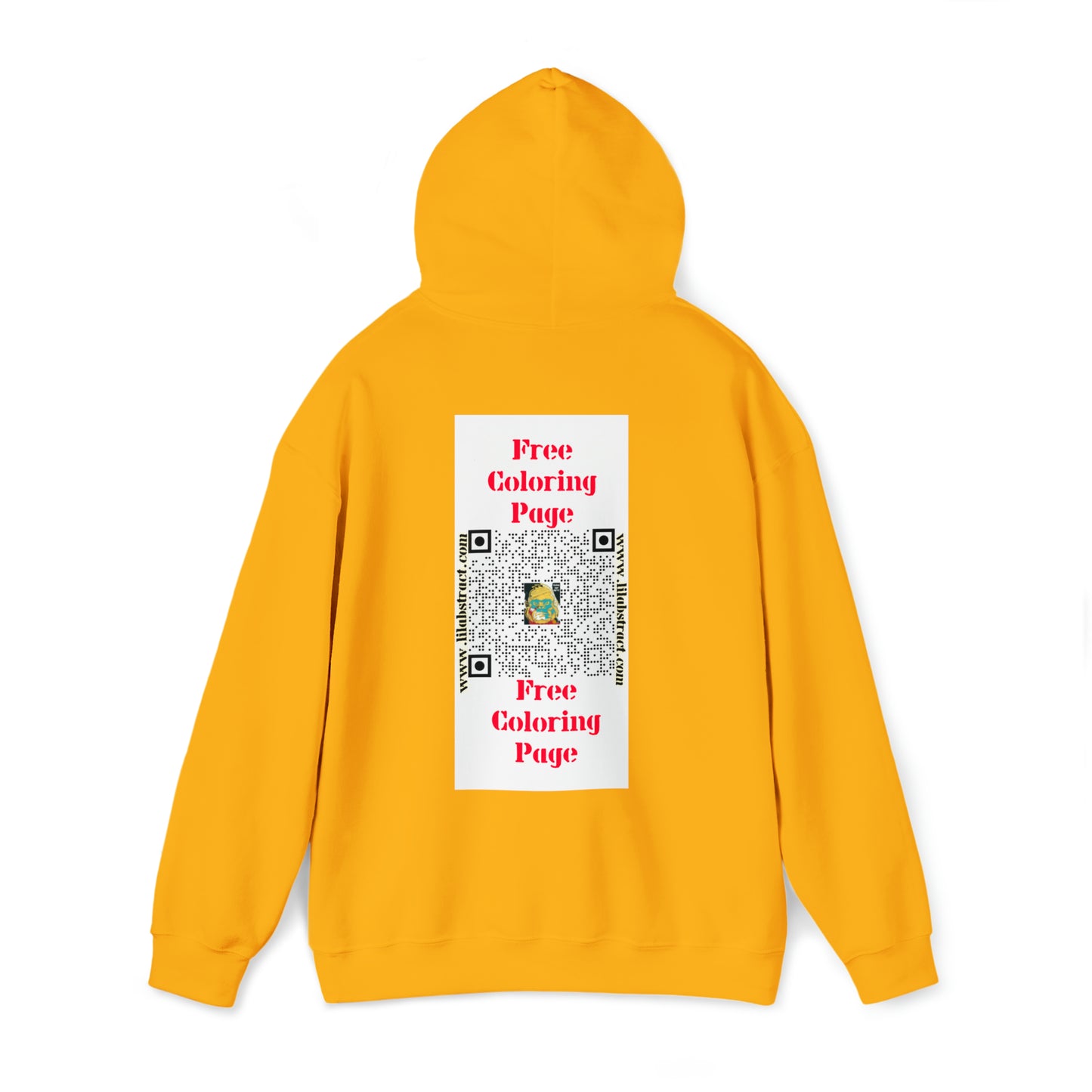 Splatter Brained 1 Hoodie: Digital Transmutation