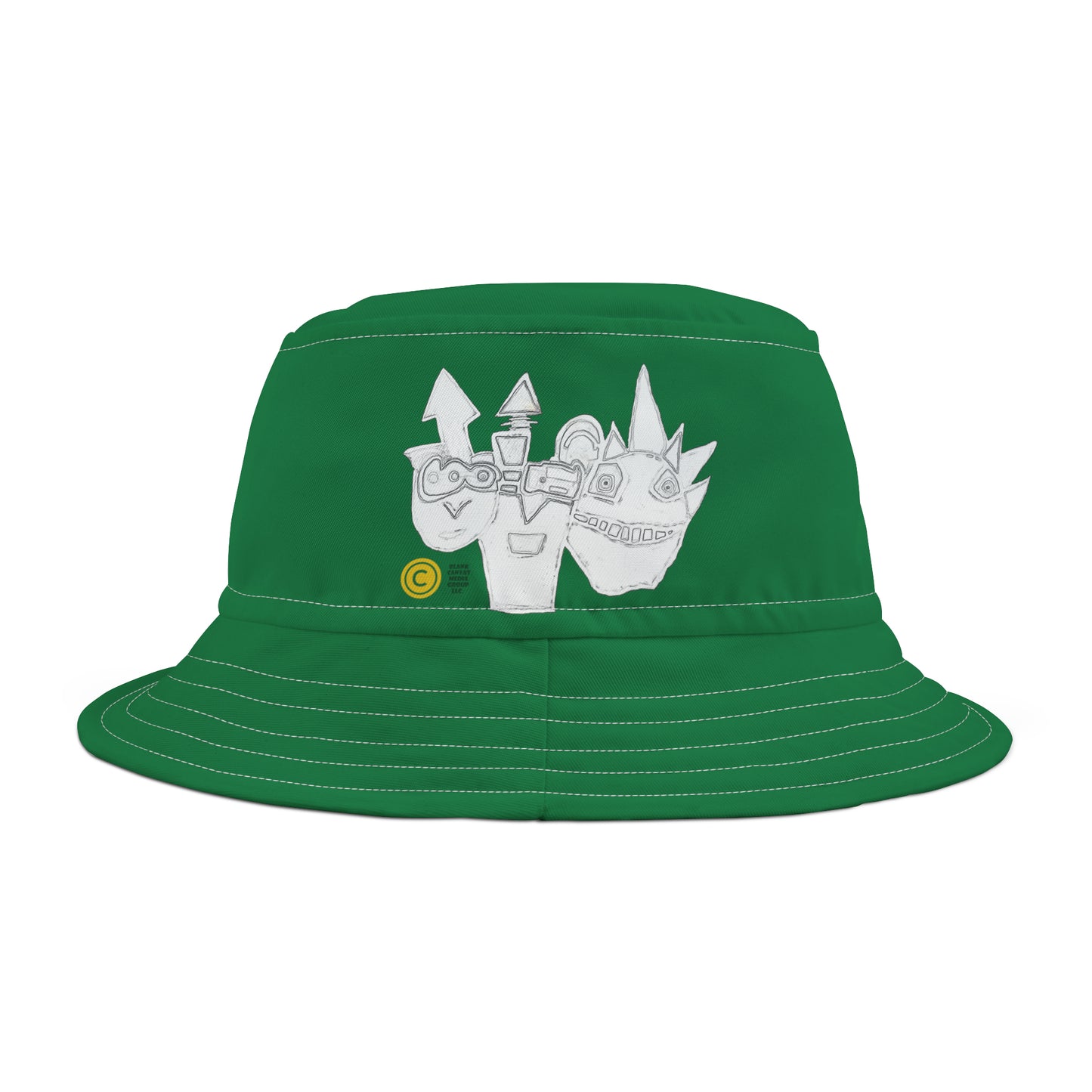 DIY Mt. Paintmore Bucket Hat (Dark Green)