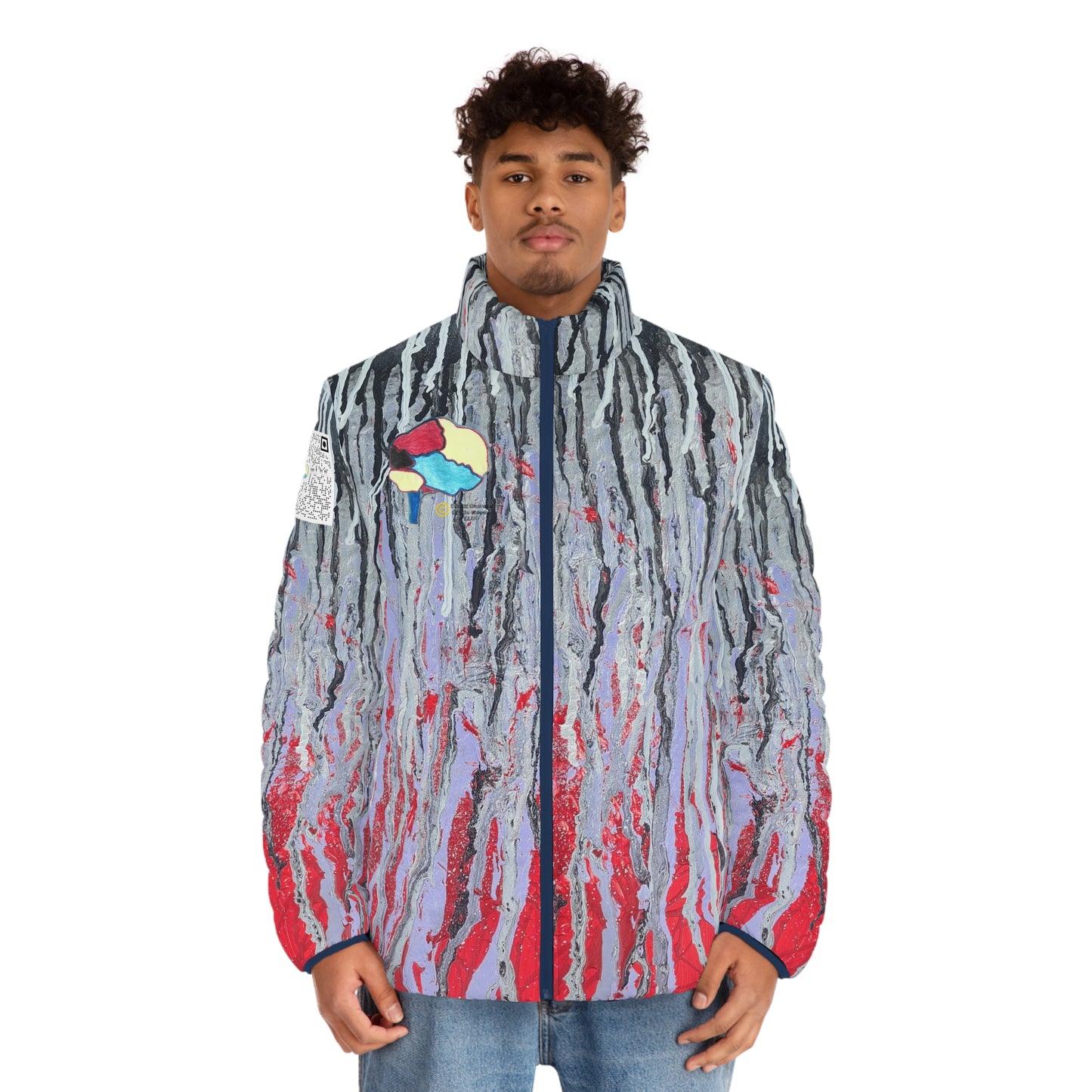 "Raise Your Weapon Puffer." Official Album Merchandise