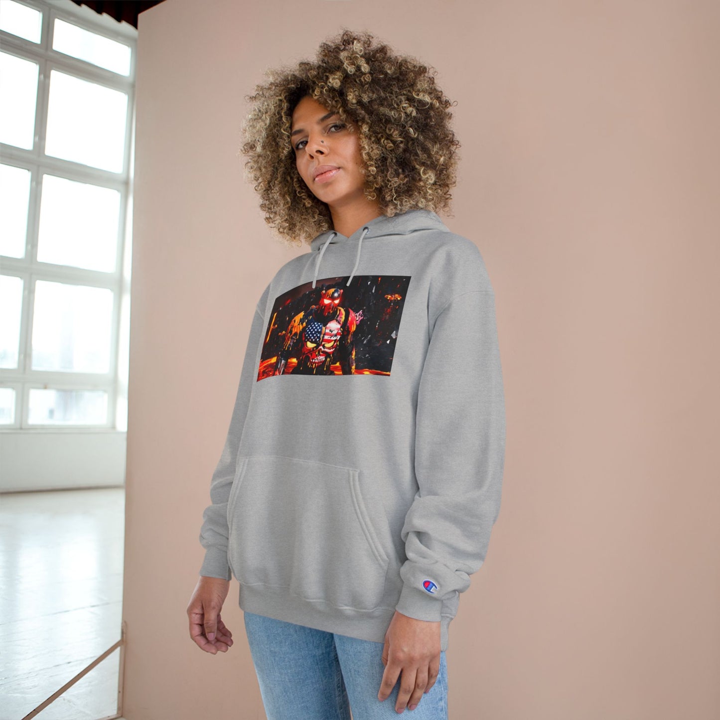Prime Force One "Magma" Tech Patriot Champion Hoodie