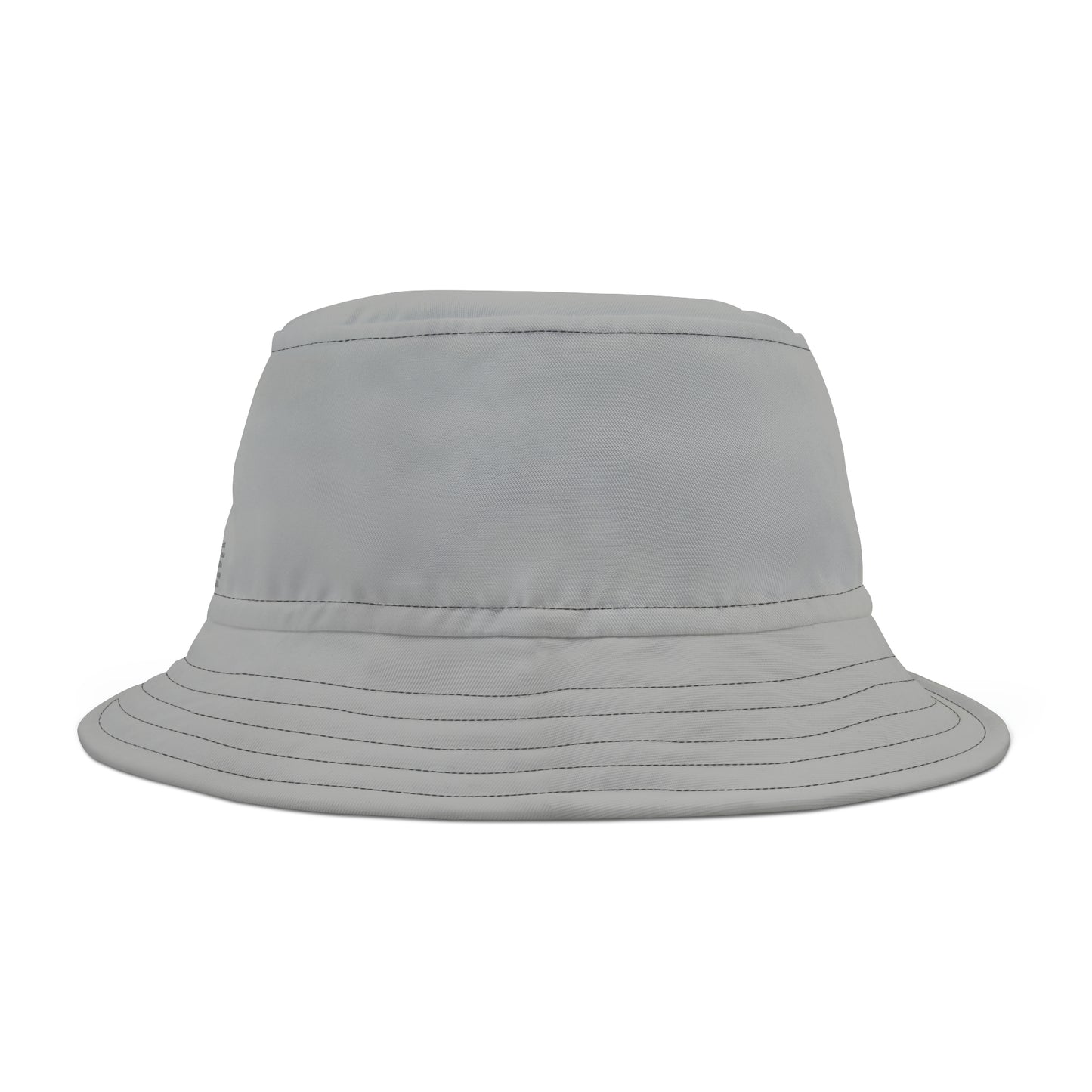 DIY Bucket Hat "Thinking Cap." (Light Grey)