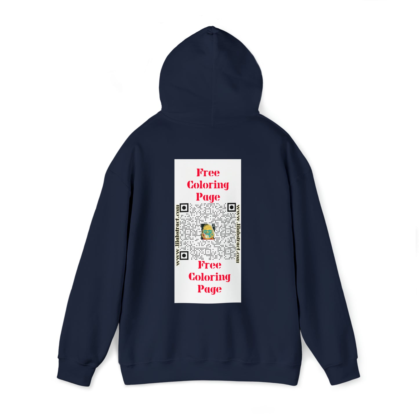 Splatter Brained 1 Hoodie: Digital Transmutation