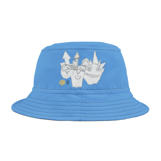 DIY Mt. Paintmore Bucket Hat (Baby Blue)