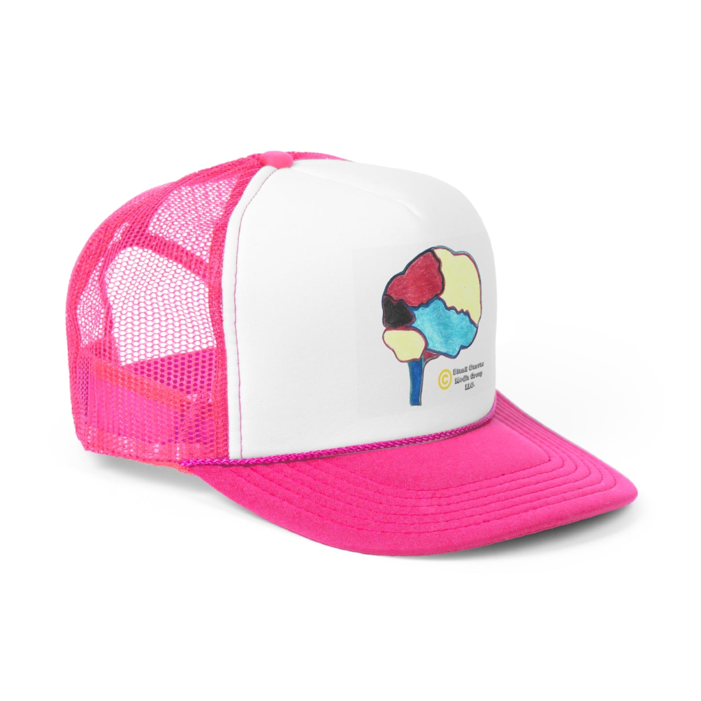 Super Branding Brain Trucker Cap