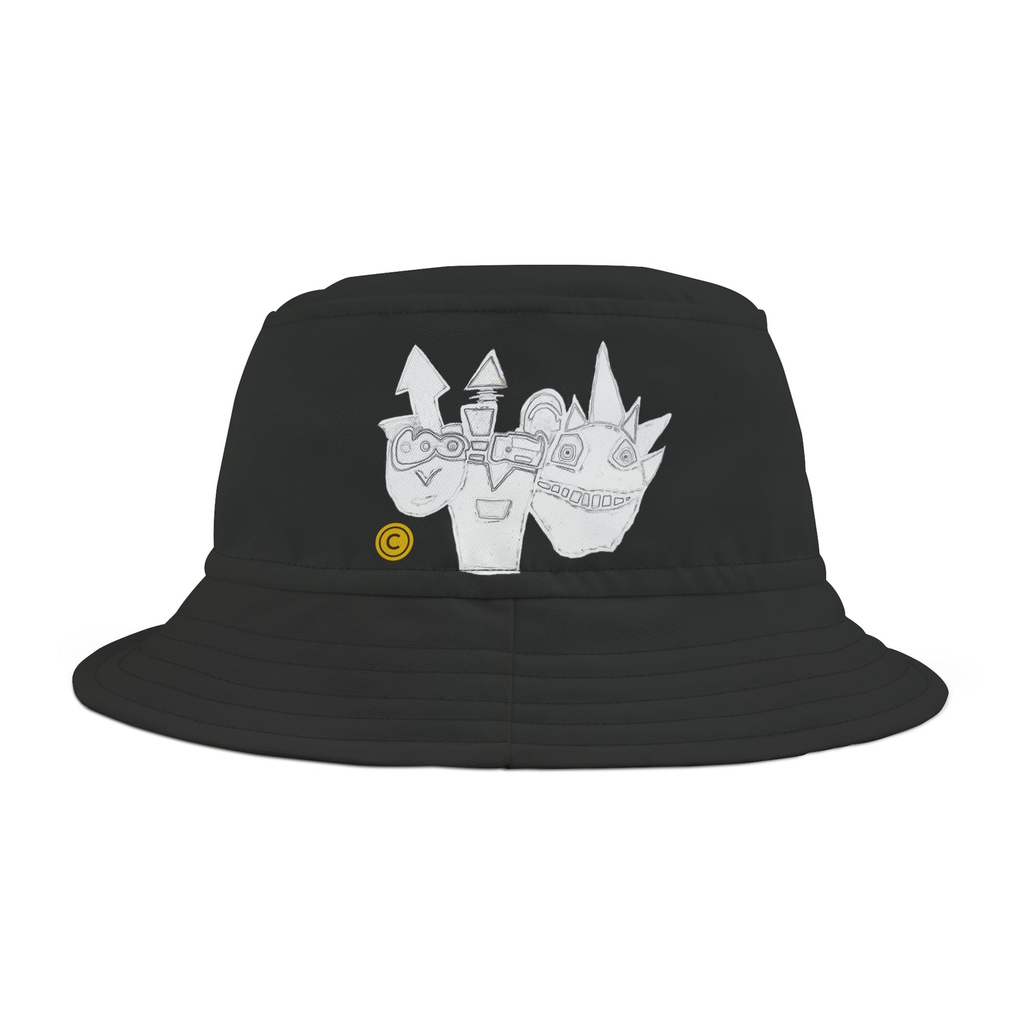 DIY Mt. Paintmore Bucket Hat (Black)