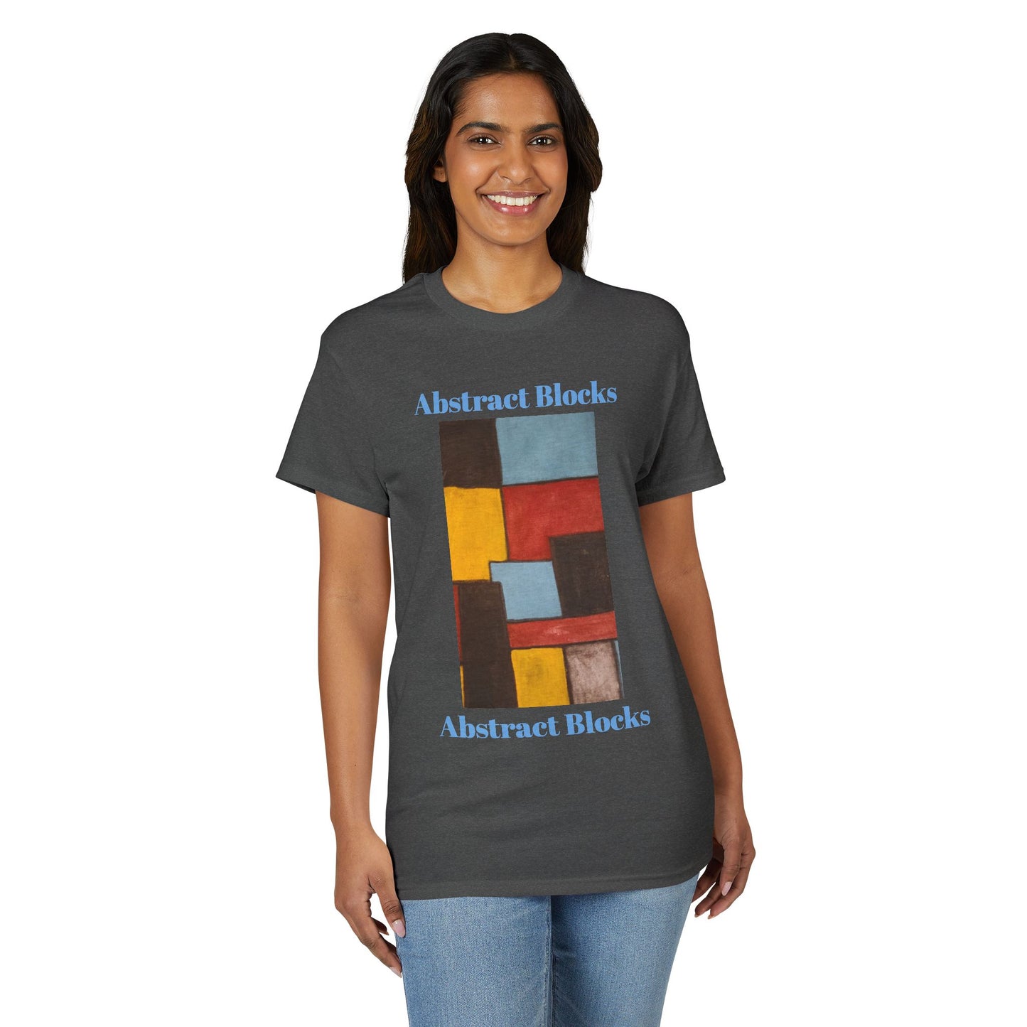 "Abstract Blocks."T-Shirt