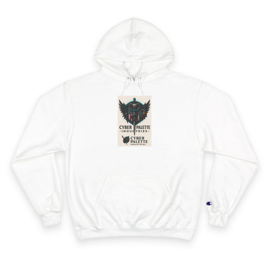 Cyber Palette Hoodie - Urban Streetwear, Designer Sweatshirt, Graphic Apparel, Gifts for Artists, Cozy Casual Fashion
