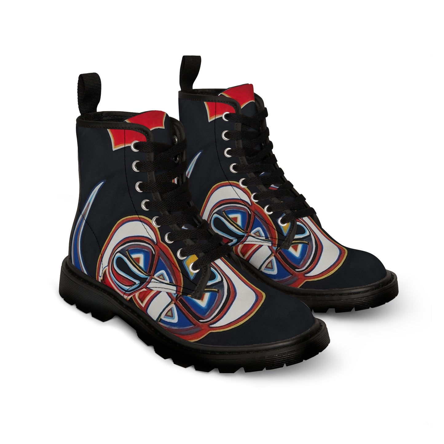 Women's Megalomaniacal Mickey Canvas Boots