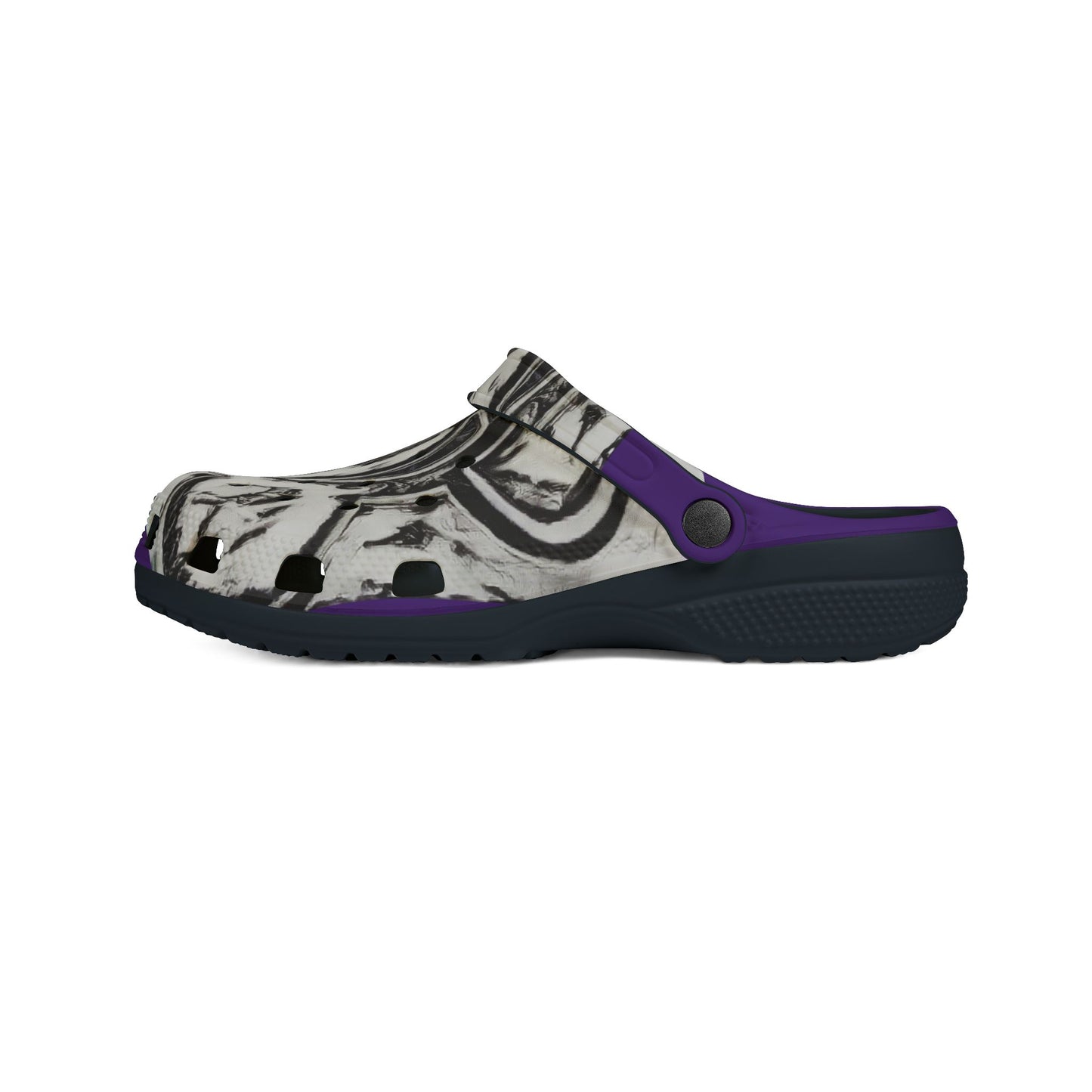 Royal Purple Varsity Clogs