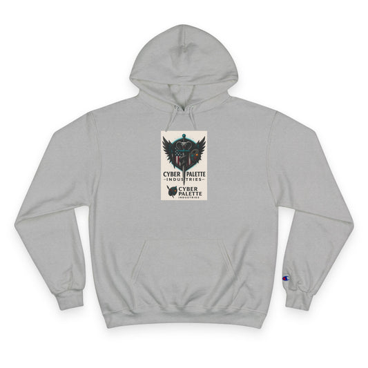 Cyber Palette Hoodie - Urban Streetwear, Designer Sweatshirt, Graphic Apparel, Gifts for Artists, Cozy Casual Fashion