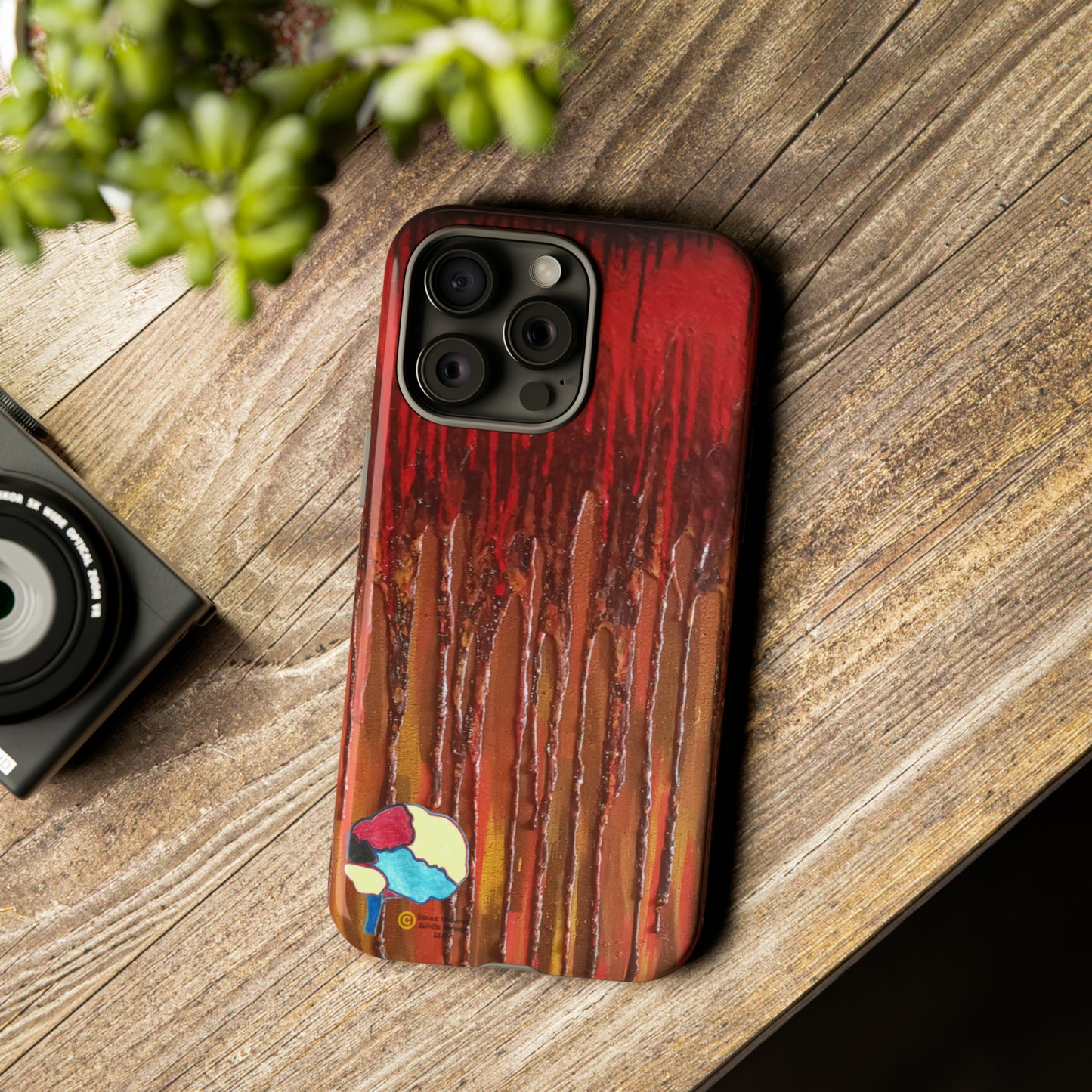 Magma Reign Super Brain Phone Case