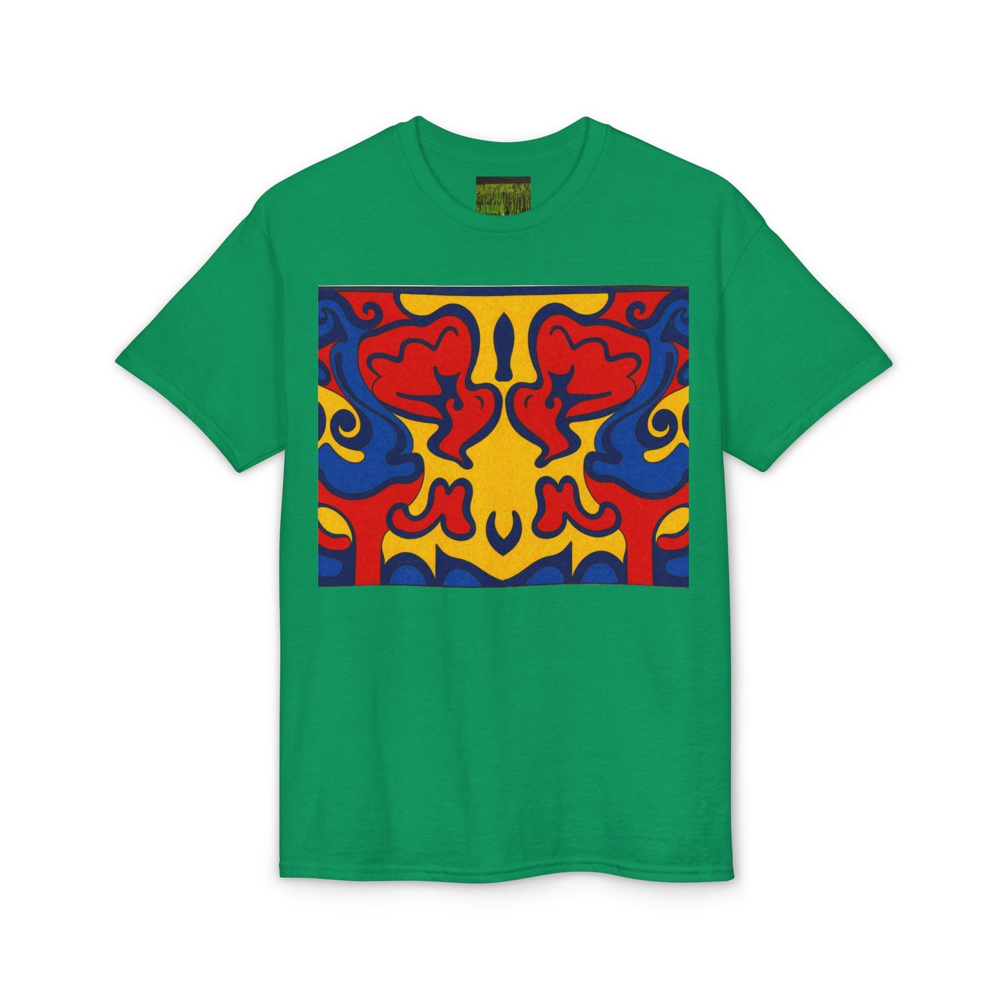"Lighter Lines, Deeper Color." Rorschach Dragon T-Shirt