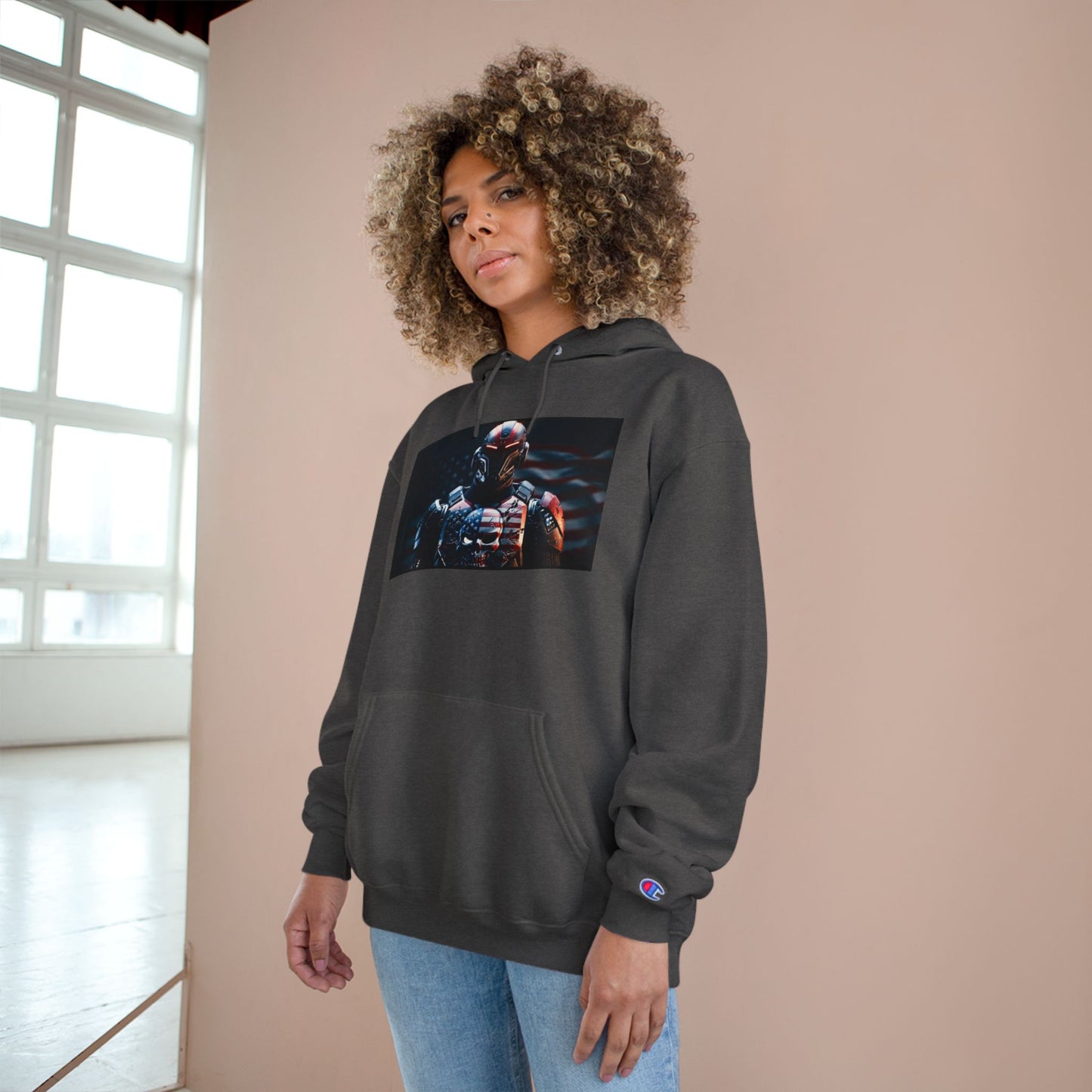 Prime Force One Tech Patriot Champion Hoodie