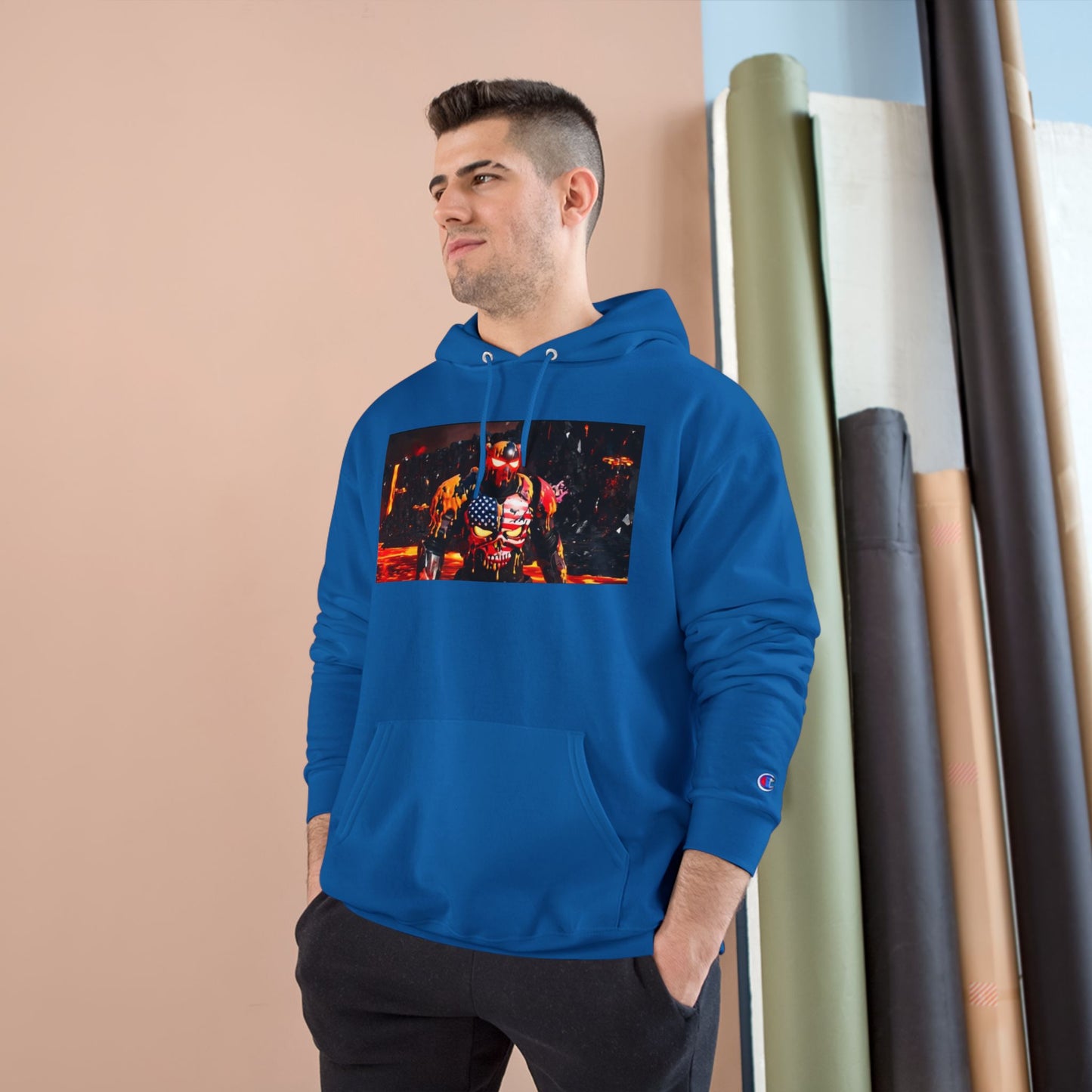 Prime Force One "Magma" Tech Patriot Champion Hoodie