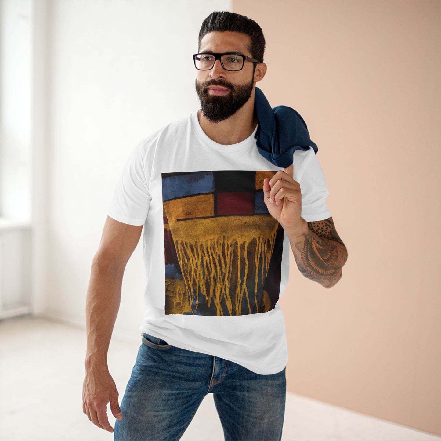 "Nothin But Net." 🏀💎Sleeve Drip Reign T-Shirt
