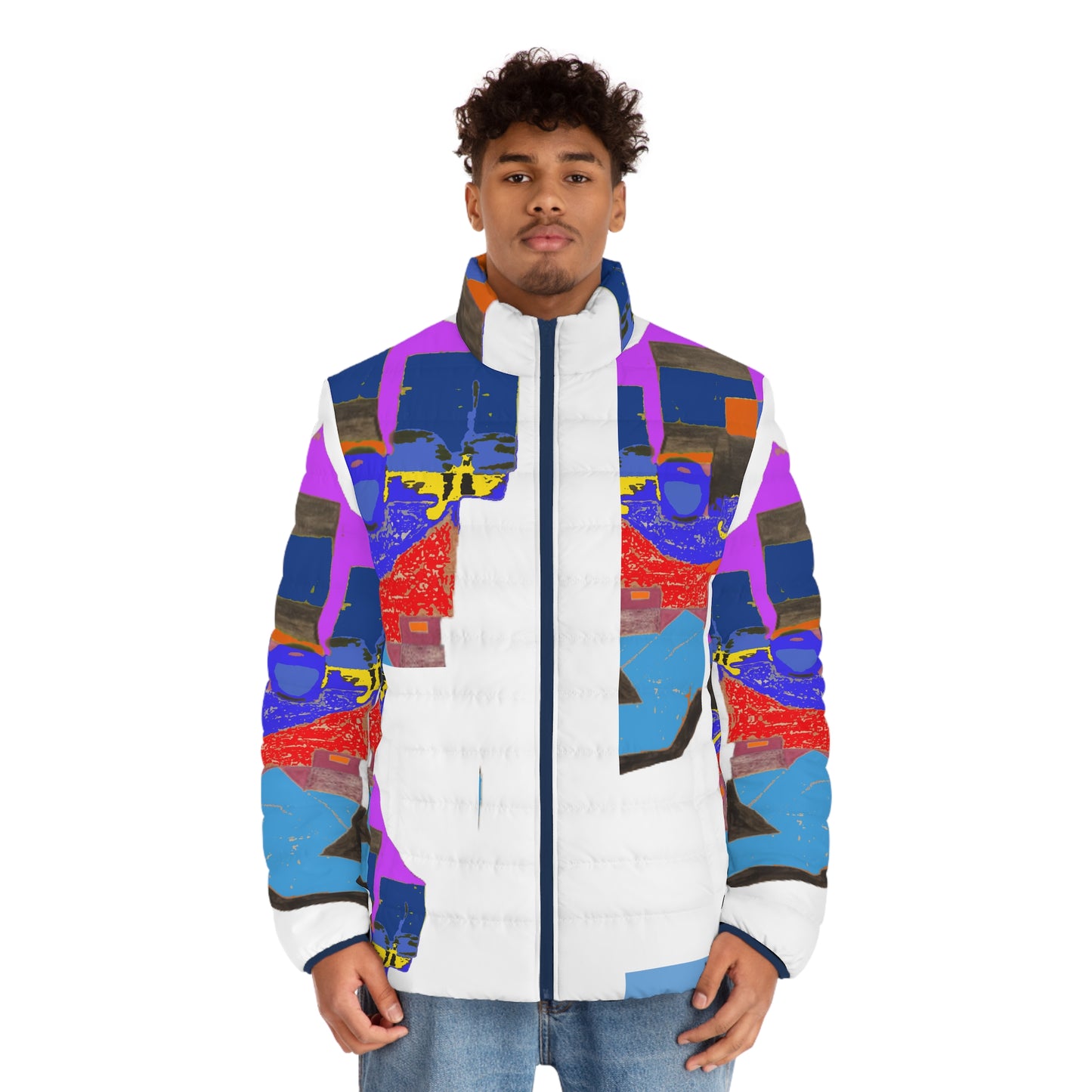 Cracked Dimensions Puffer (Unisex)