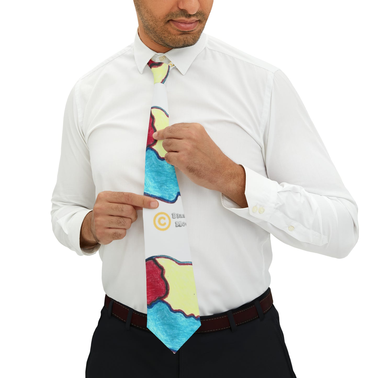 Super Branding Brain Necktie