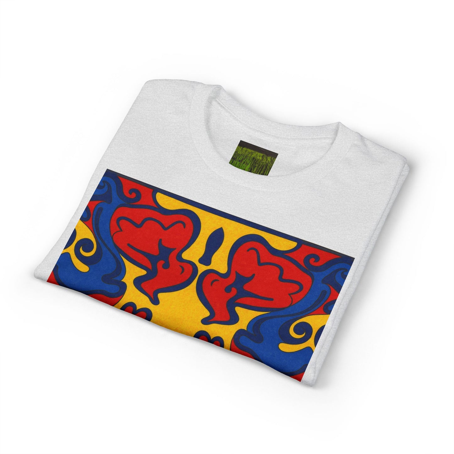 "Lighter Lines, Deeper Color." Rorschach Dragon T-Shirt