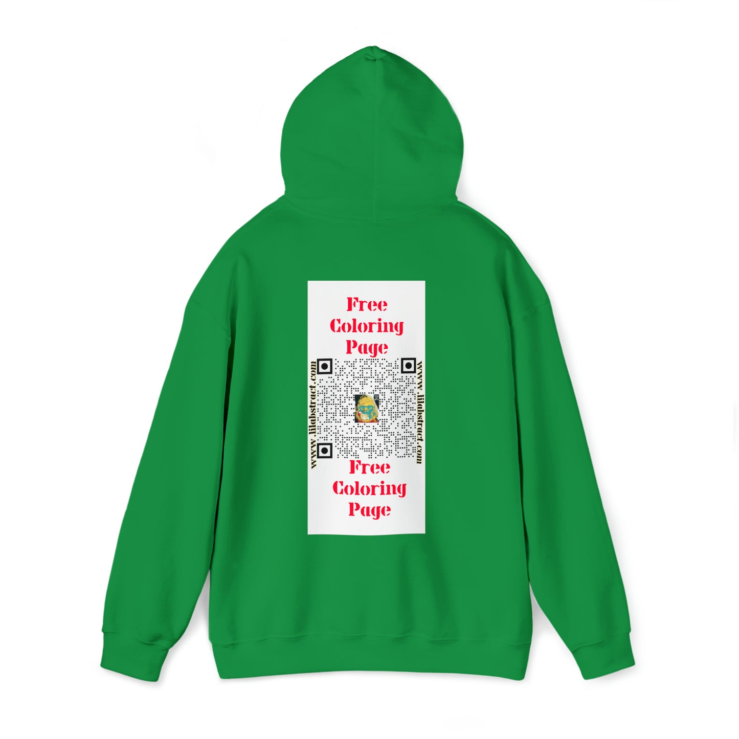 Splatter Brained 1 Hoodie: Digital Transmutation