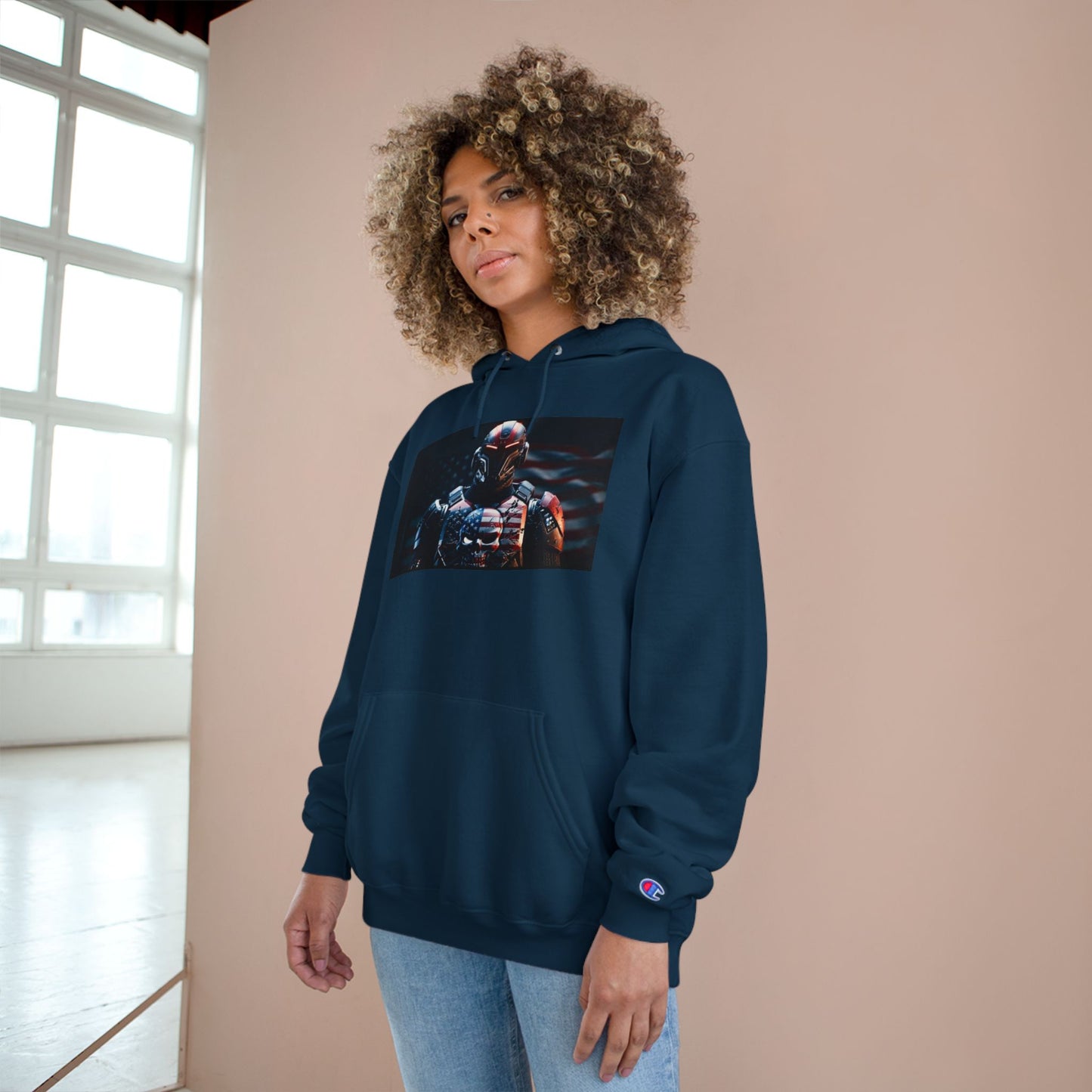 Prime Force One Tech Patriot Champion Hoodie