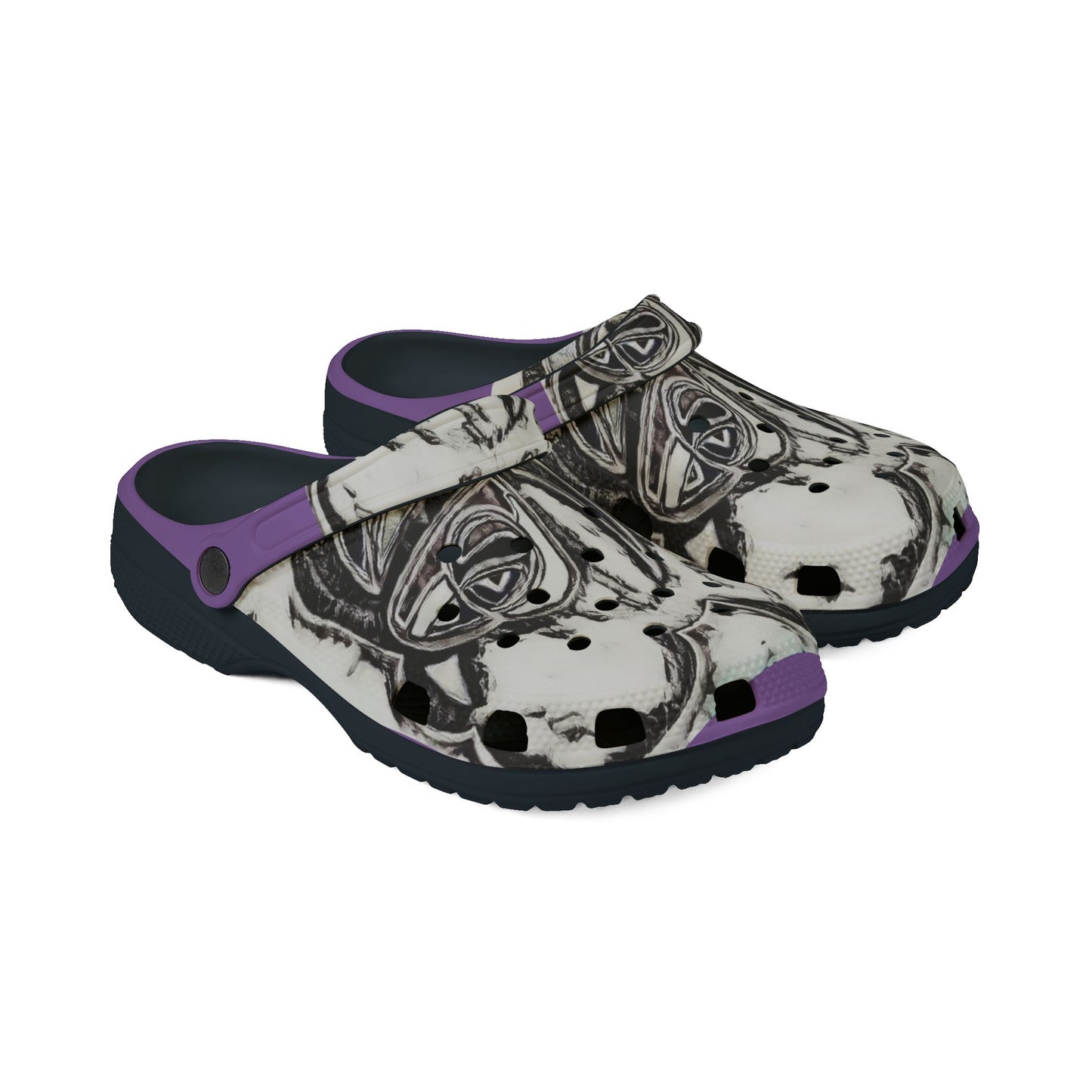 Niccolo Princely Purple Varsity Clogs