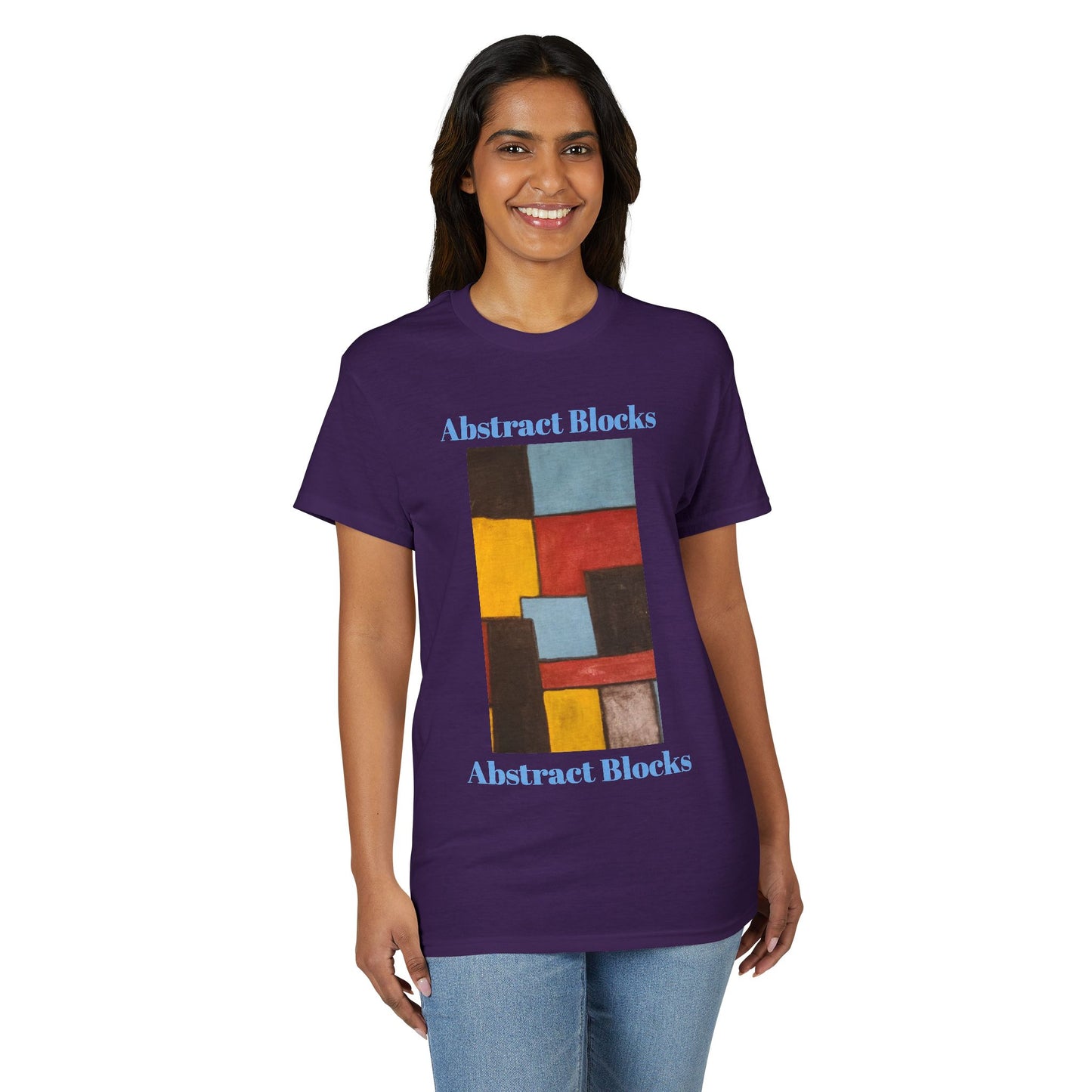 "Abstract Blocks."T-Shirt