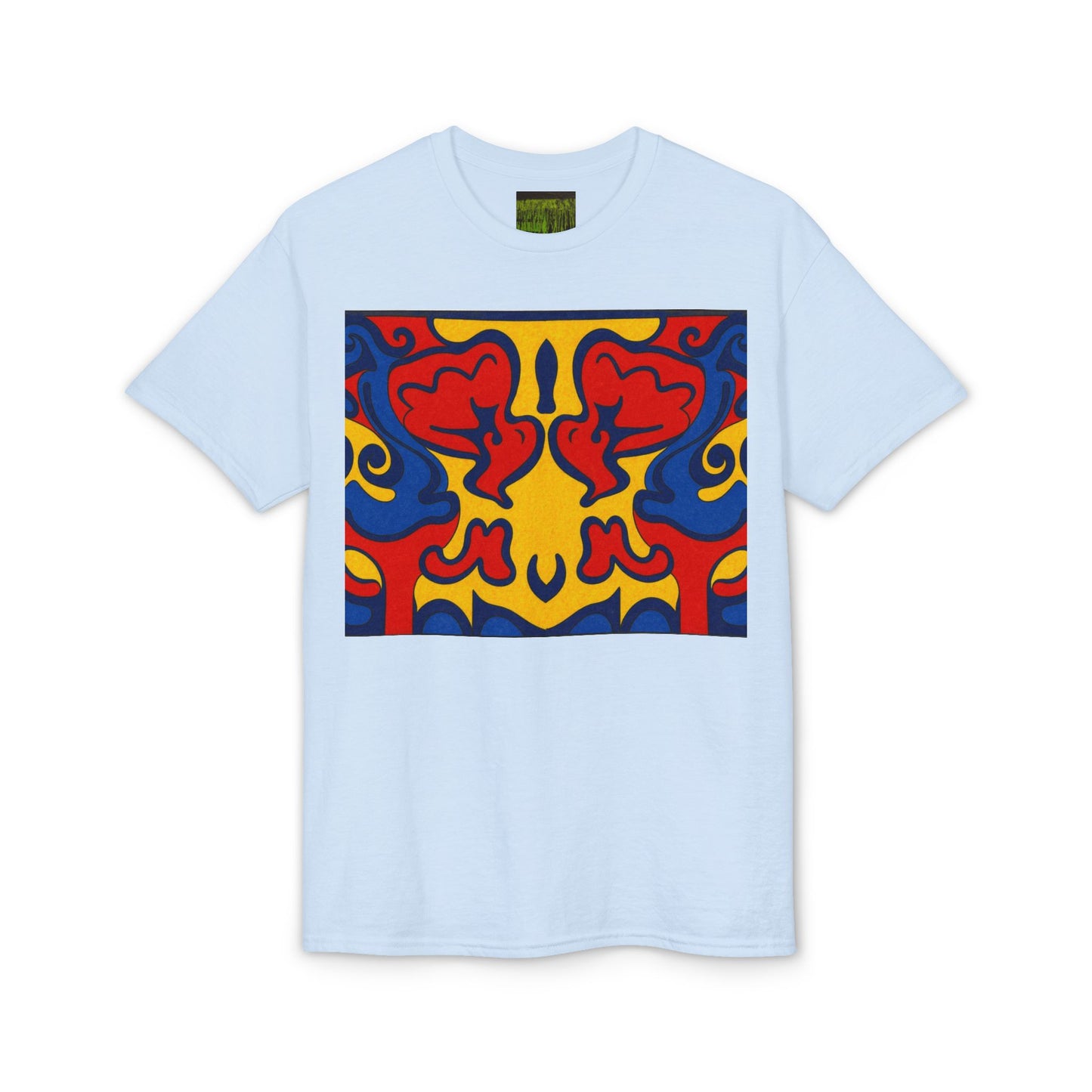 "Lighter Lines, Deeper Color." Rorschach Dragon T-Shirt