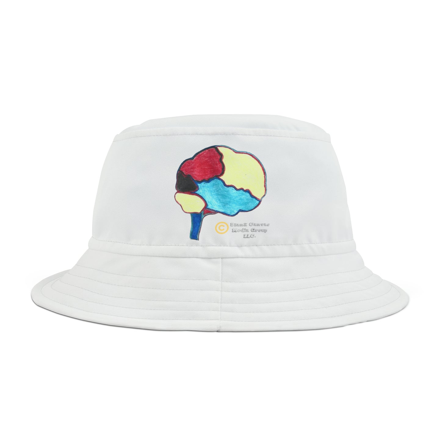 Super Branding Brain Bucket Hat