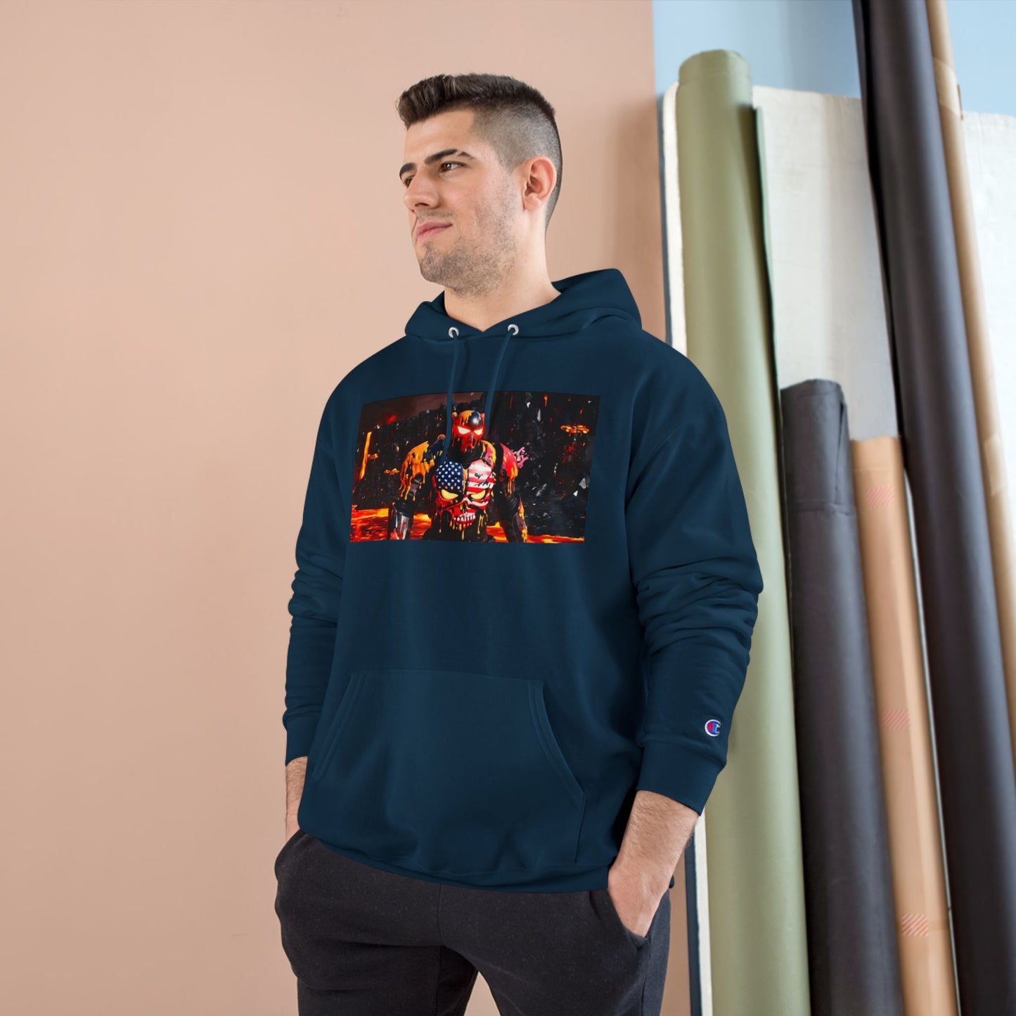 Prime Force One "Magma" Tech Patriot Champion Hoodie