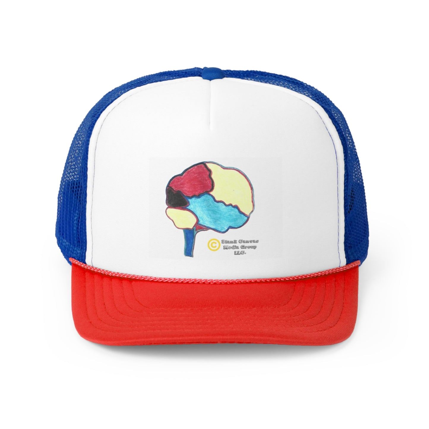Super Branding Brain Trucker Cap