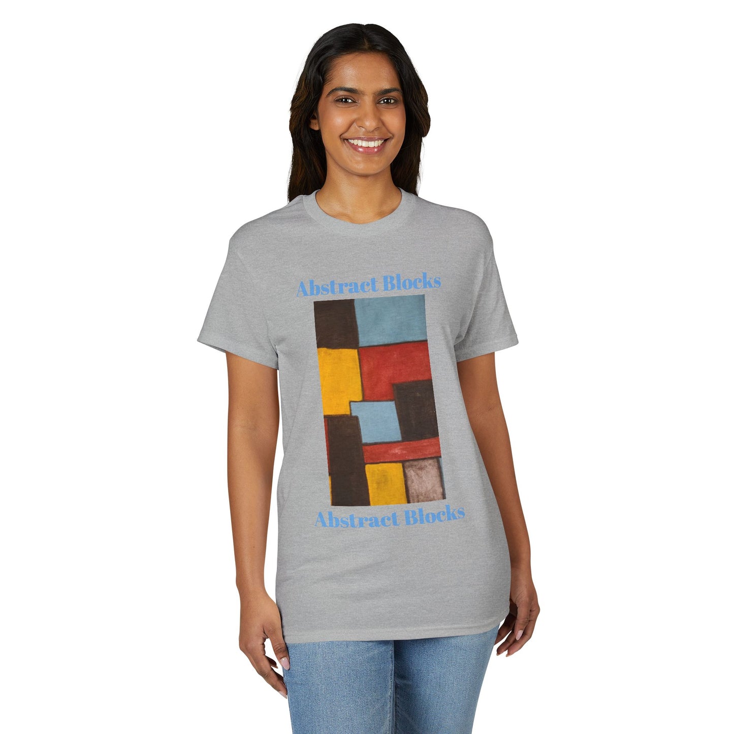 "Abstract Blocks."T-Shirt