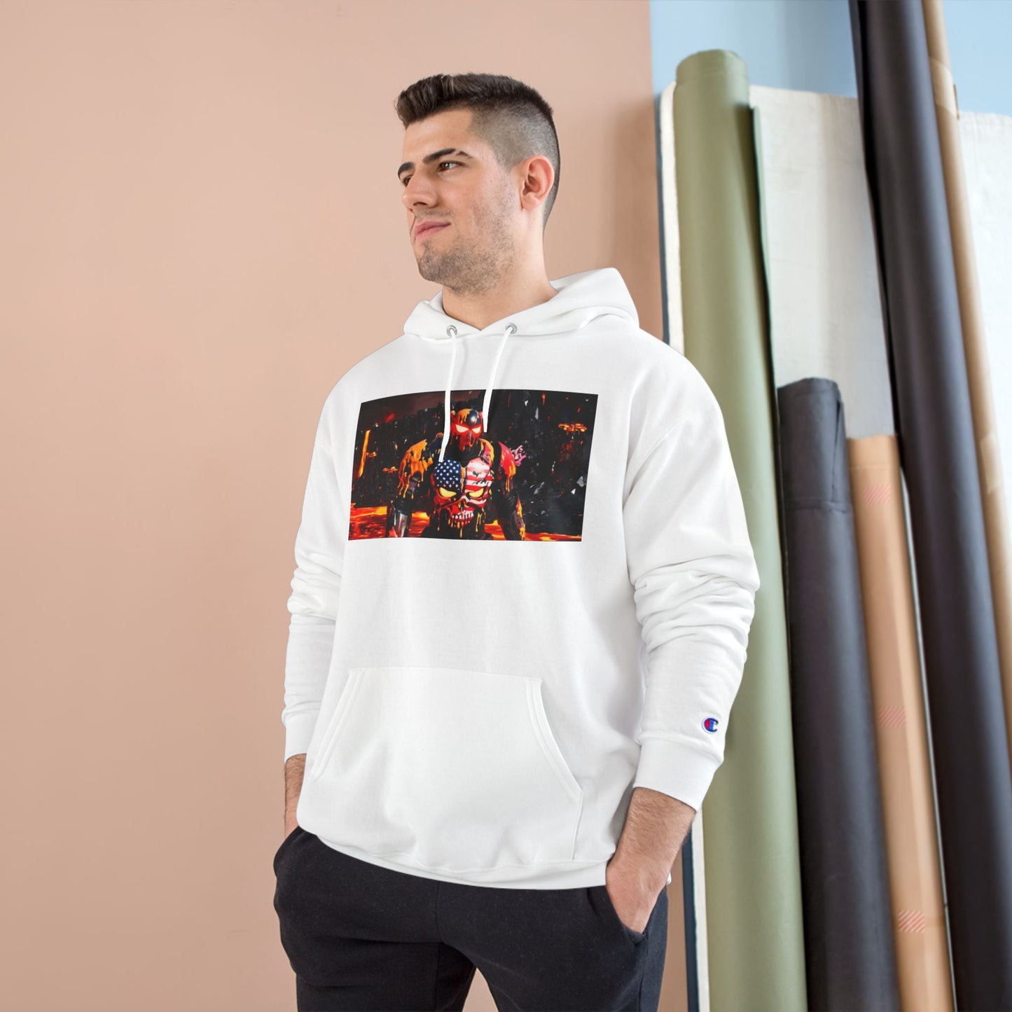Prime Force One "Magma" Tech Patriot Champion Hoodie