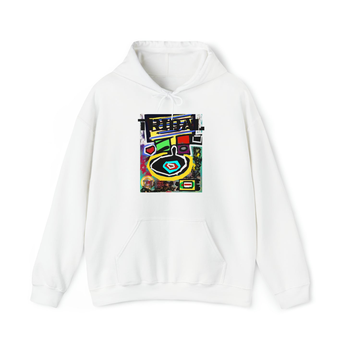 Tribal Lé Face Art Hoodie