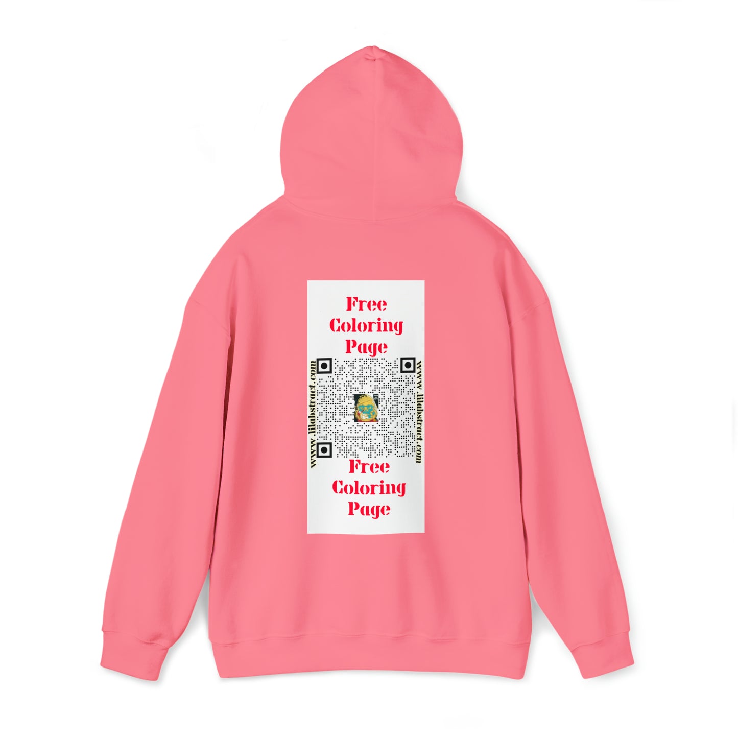 Splatter Brained 1 Hoodie: Digital Transmutation