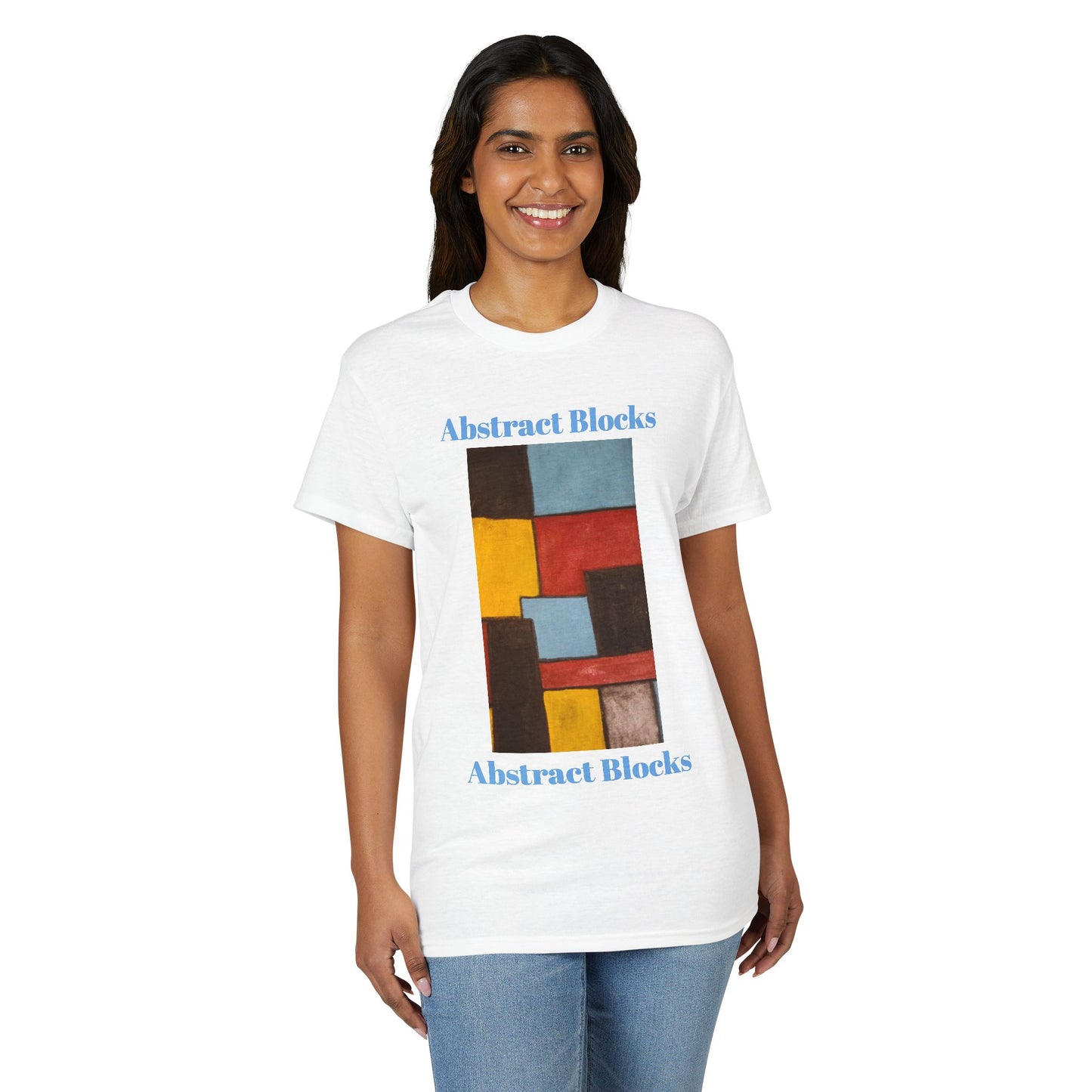 "Abstract Blocks."T-Shirt