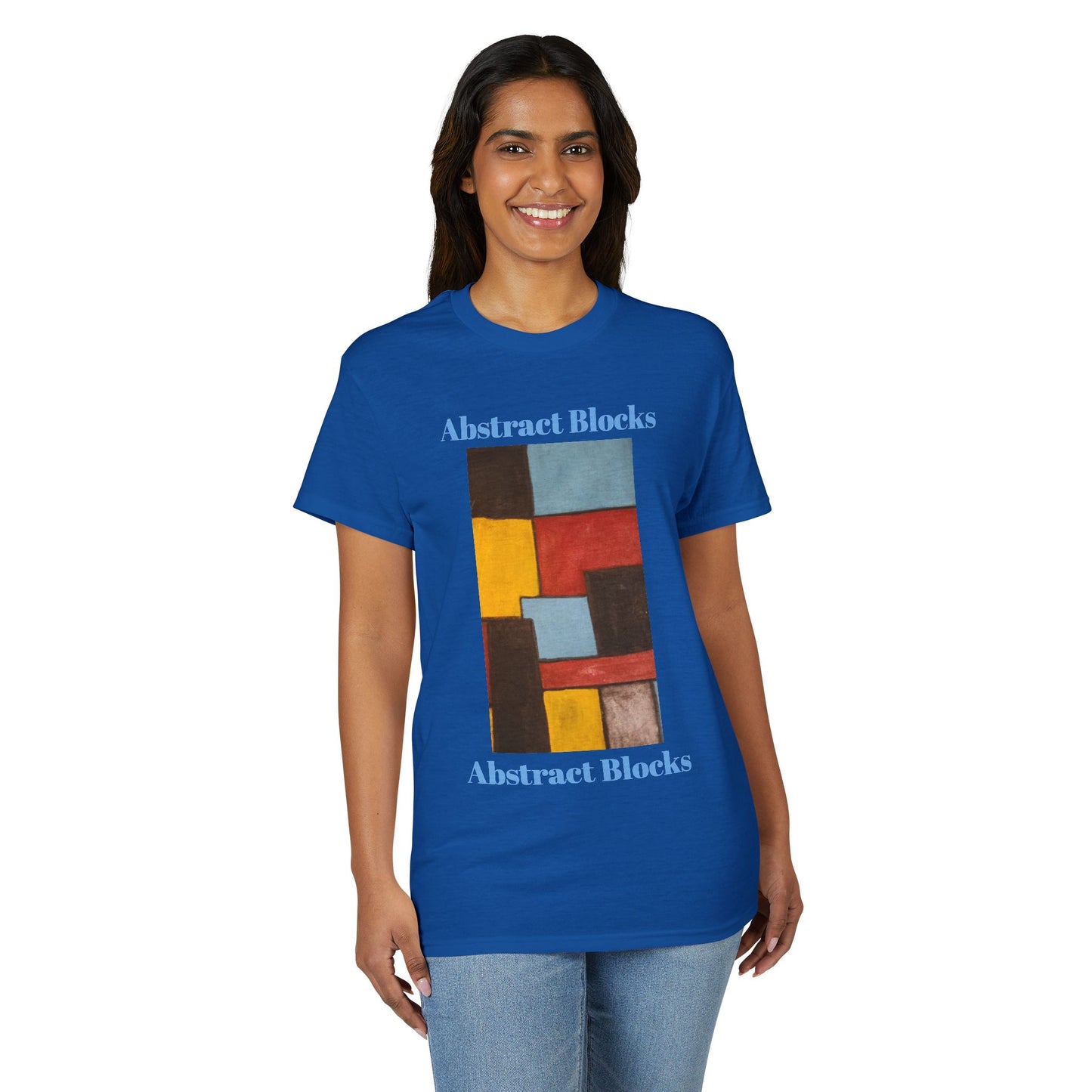 "Abstract Blocks."T-Shirt