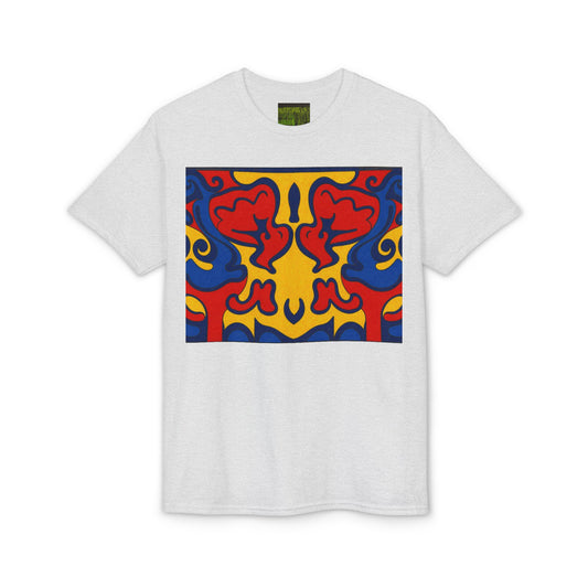 "Lighter Lines, Deeper Color." Rorschach Dragon T-Shirt