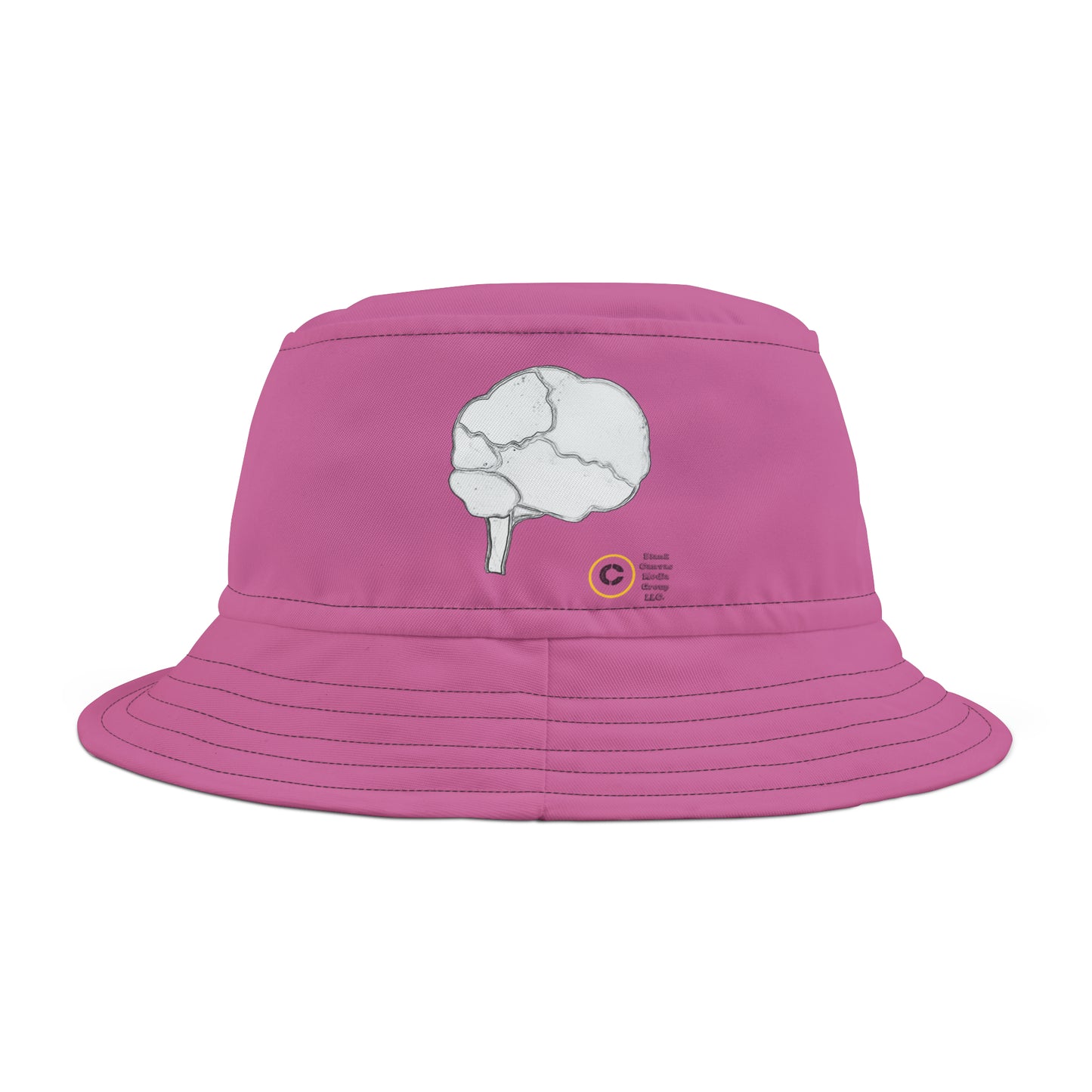 DIY Bucket Hat "Thinking Cap." (Pink)