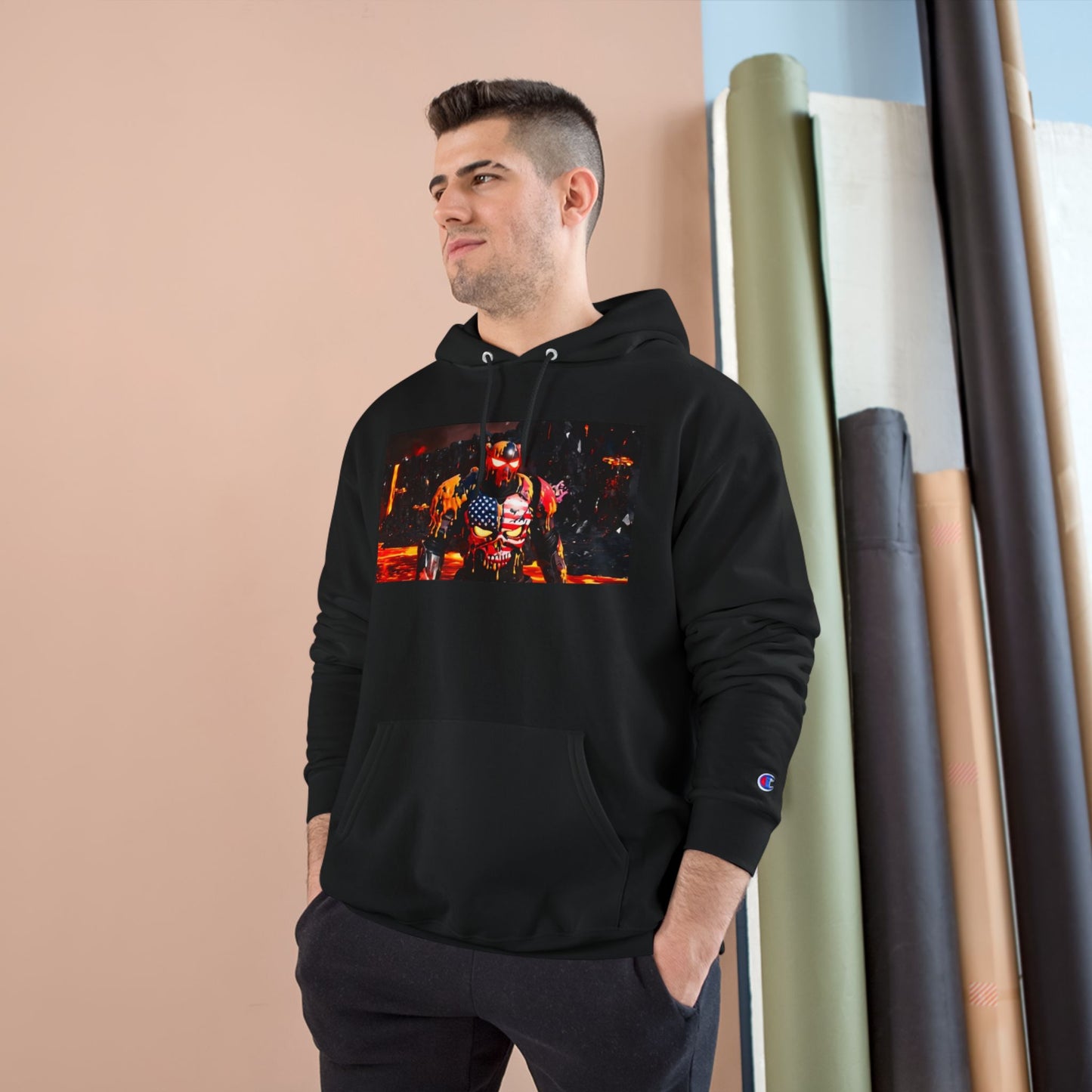 Prime Force One "Magma" Tech Patriot Champion Hoodie