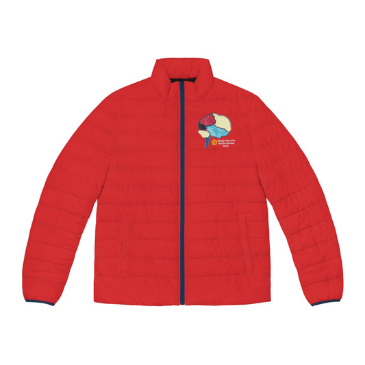 Red (Super Branding Brain Puffer) Unisex
