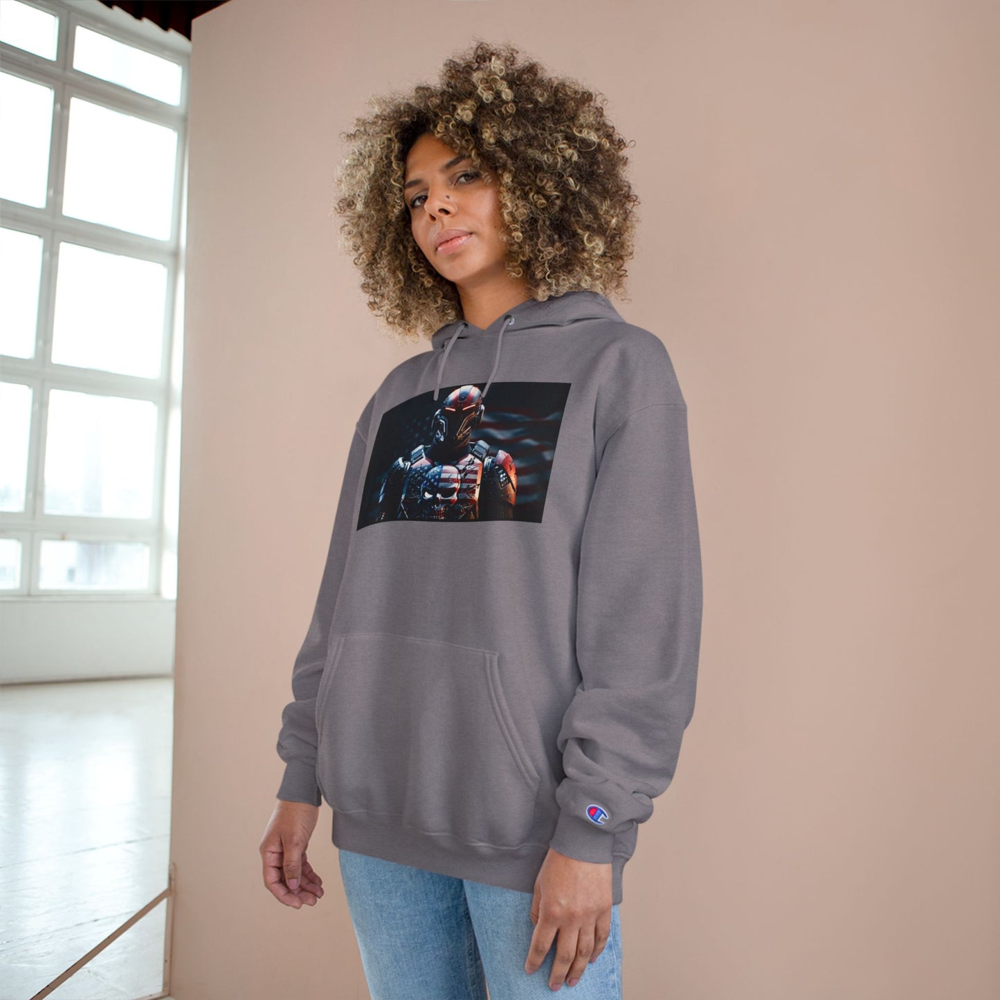 Prime Force One Tech Patriot Champion Hoodie