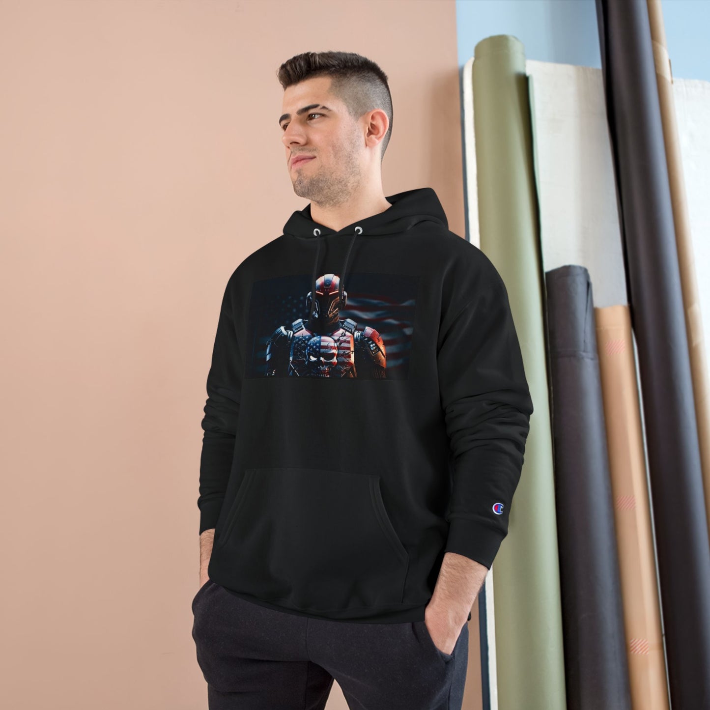 Prime Force One Tech Patriot Champion Hoodie