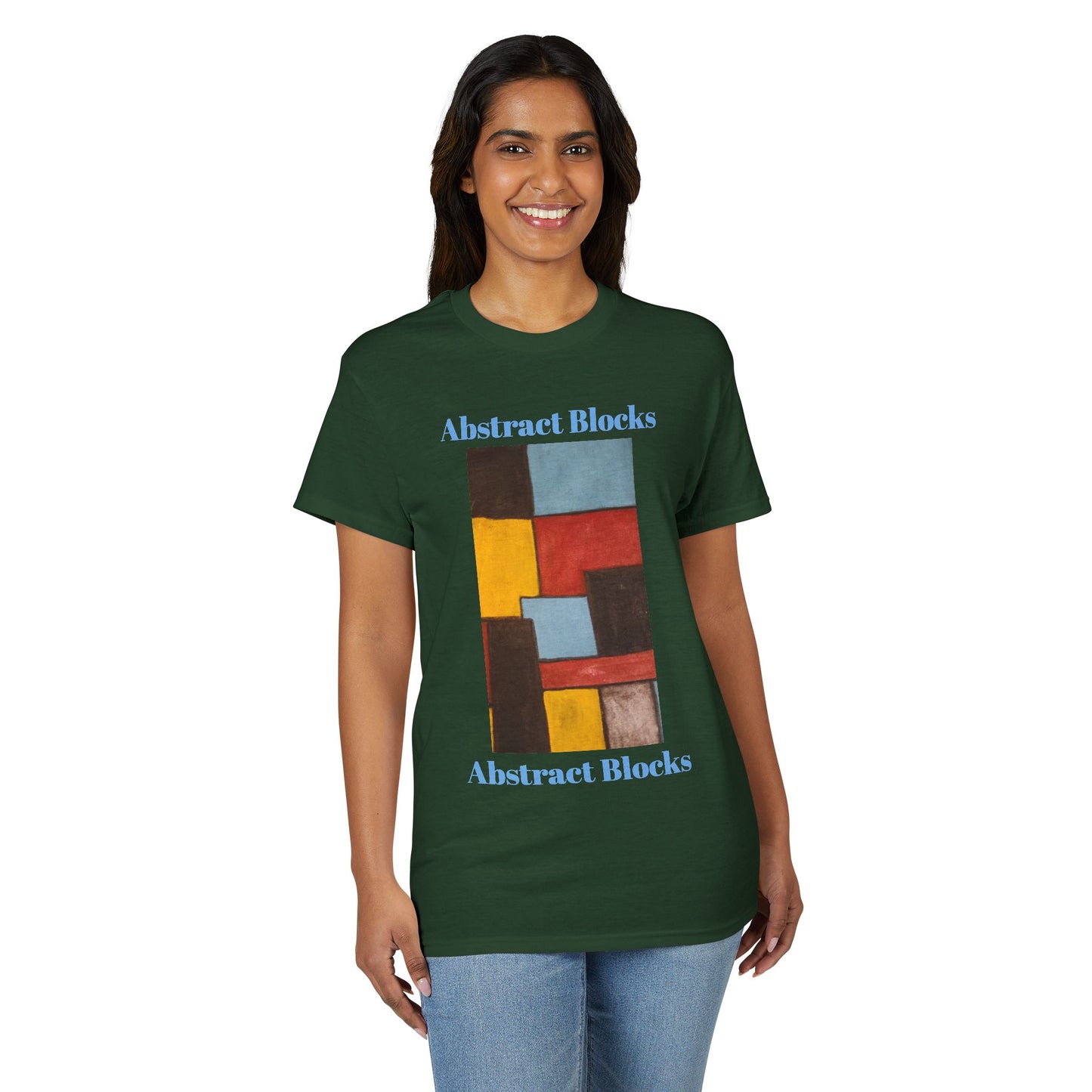 "Abstract Blocks."T-Shirt