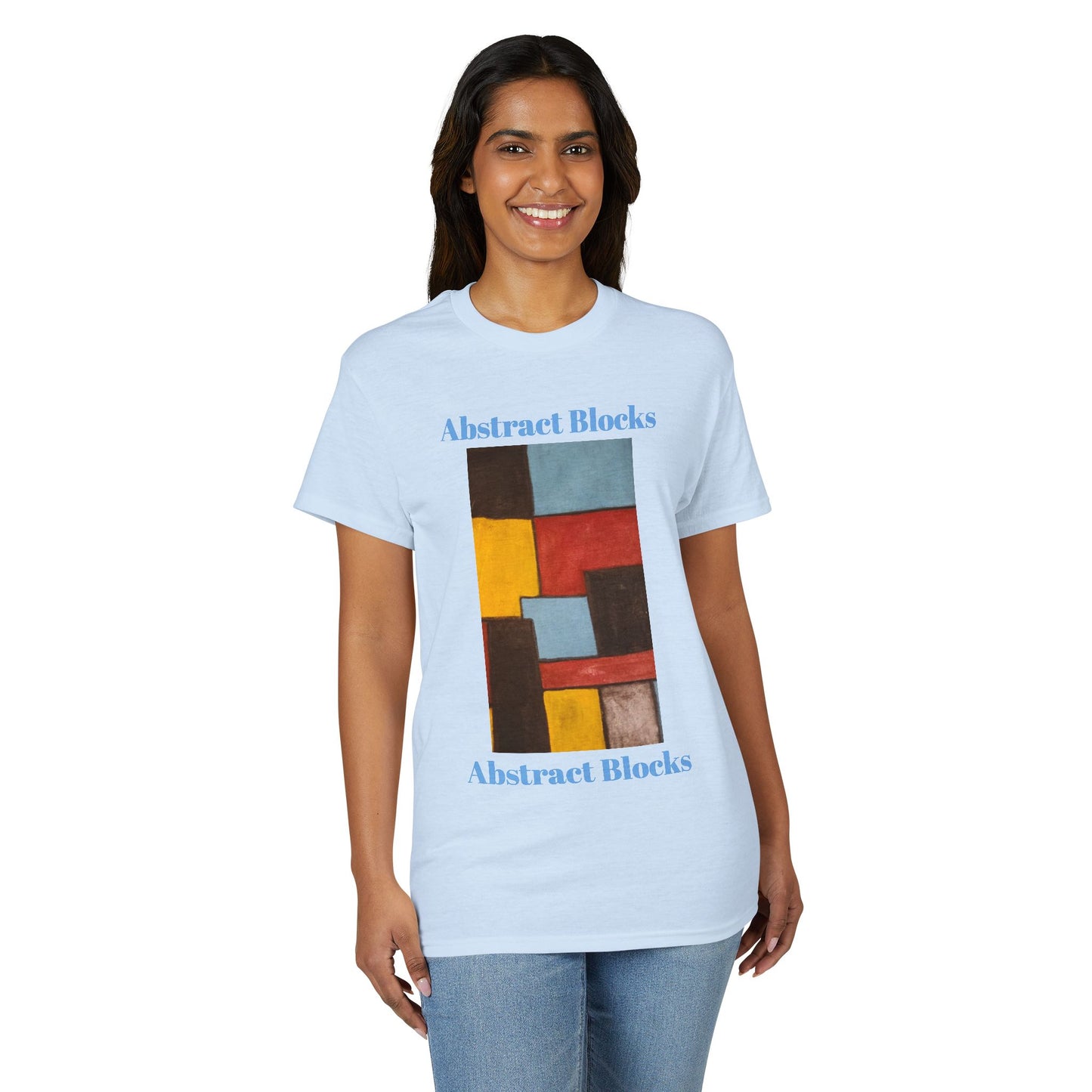 "Abstract Blocks."T-Shirt